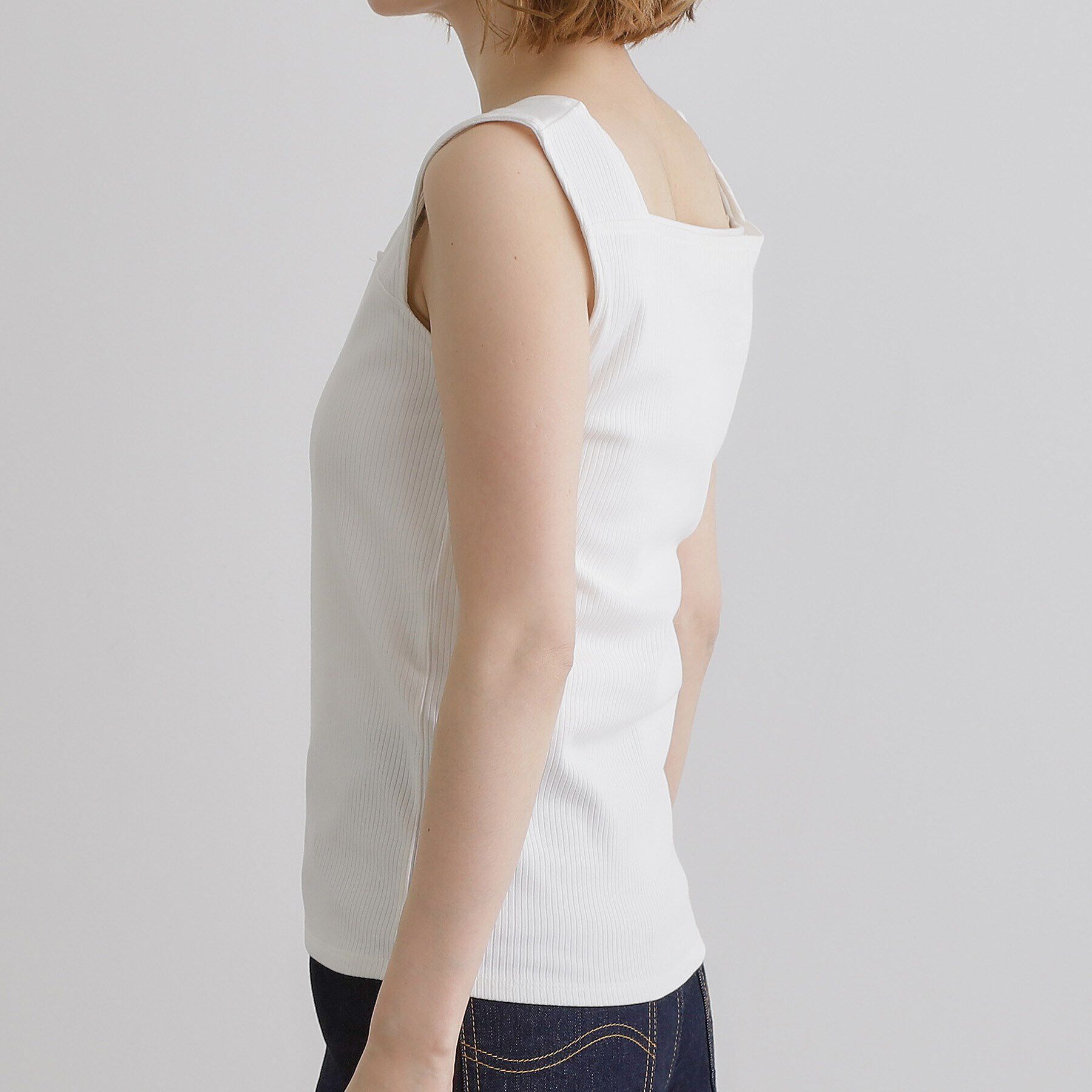 grove「シアードッキングタンクトップ」|キャミソール|