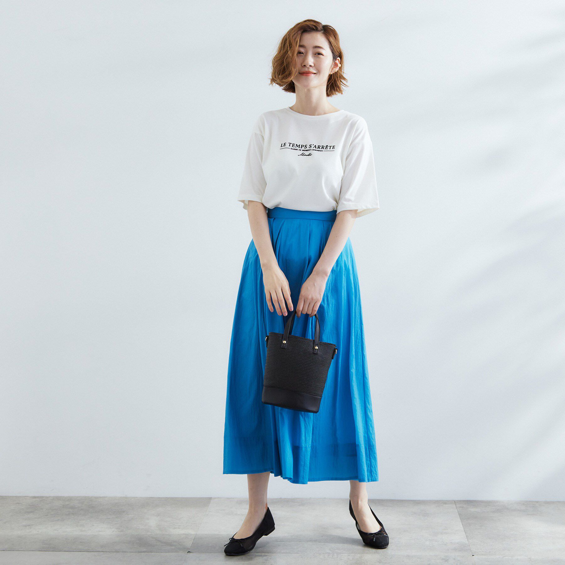 grove「【UVカット/二の腕カバー】ハーフスリーブロゴTシャツ」|Tシャツ・カットソー|