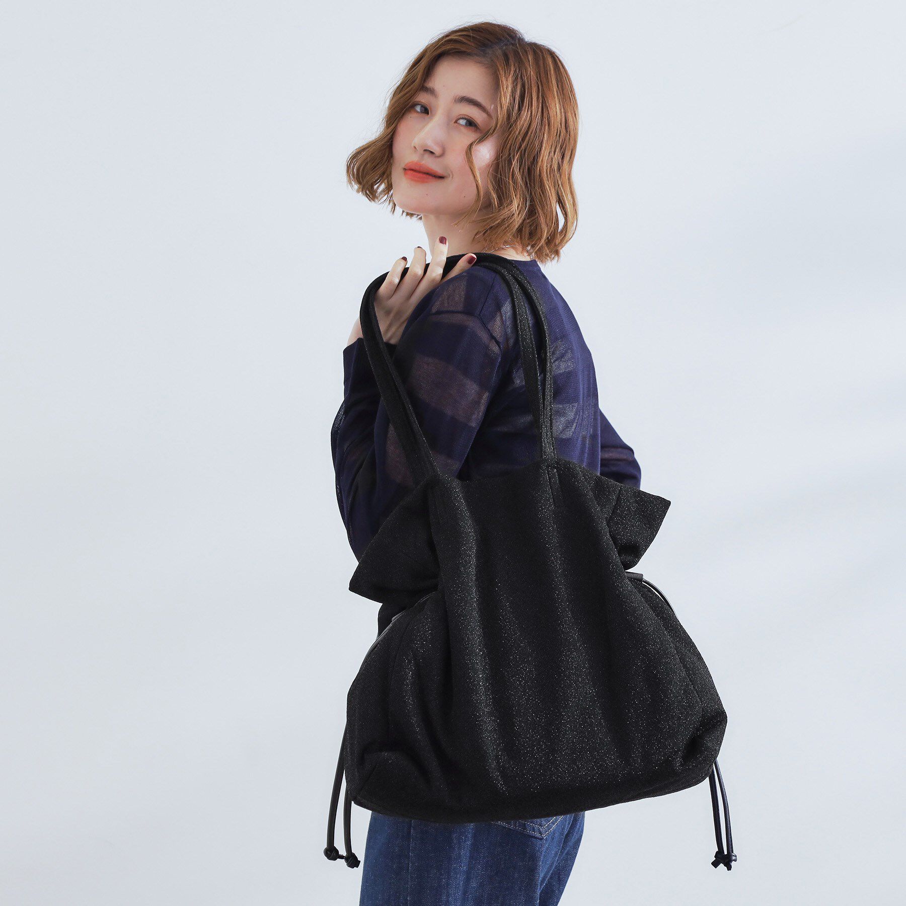 grove「【A4】サイドドロストトート」|トートバッグ|