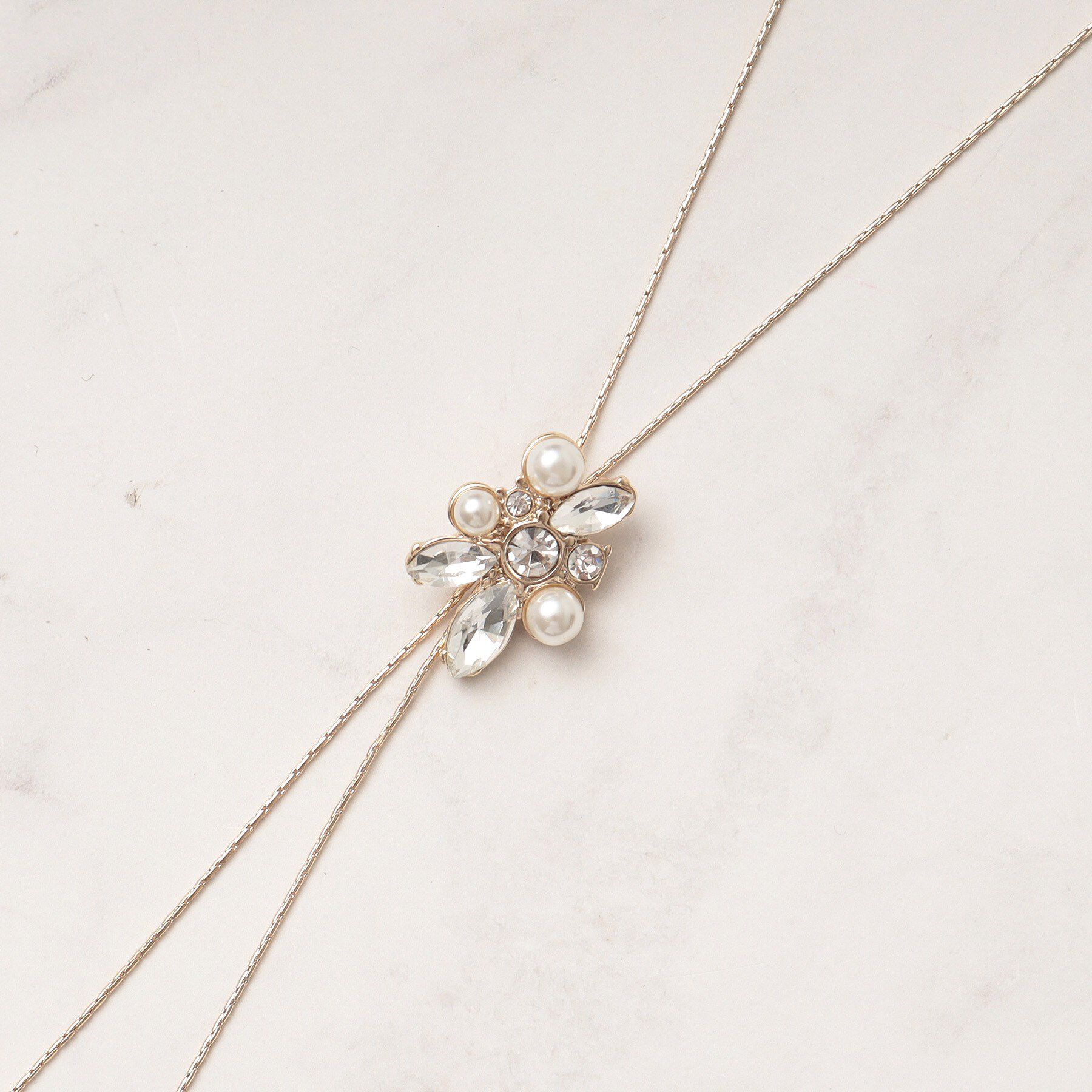 grove「ビジュースライドネックレス」|ネックレス|