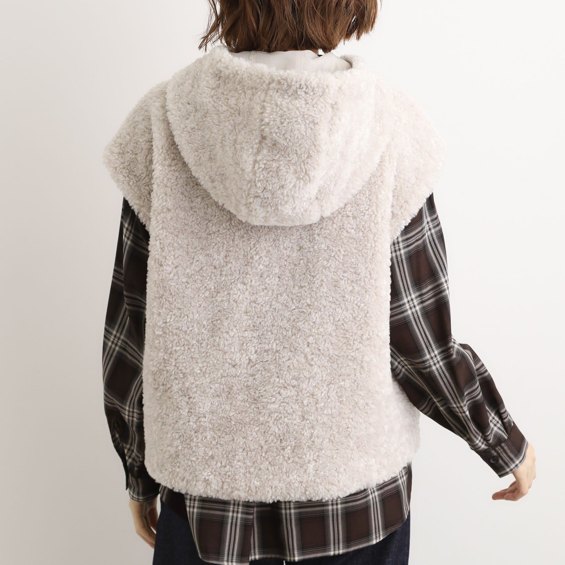 grove「【名品アウター/3WAY・はっ水】ボアライナー付マウンテンパーカ」|ブルゾン・スタジャン|