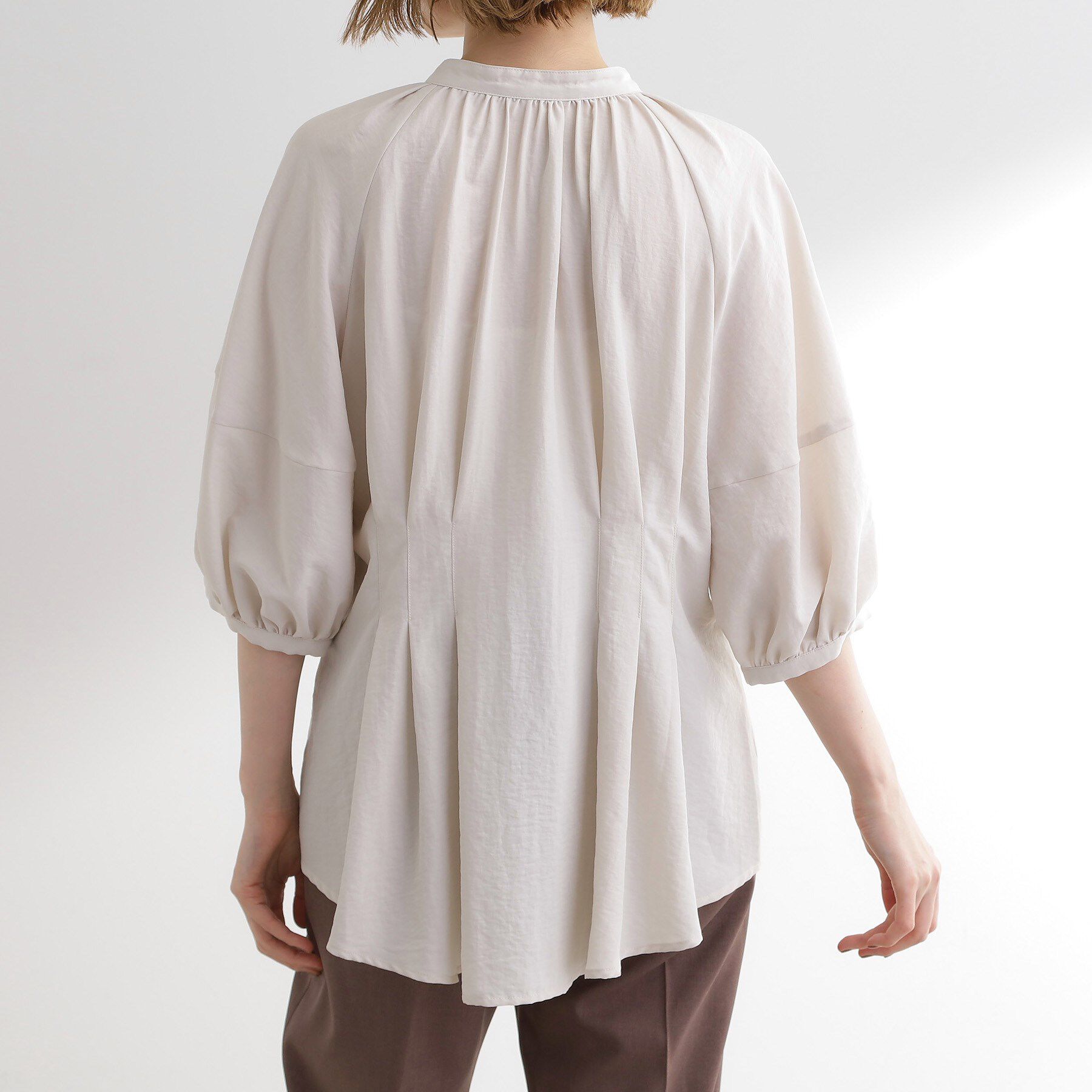 grove「ウエストタックチュニックブラウス」|シャツ・ブラウス|