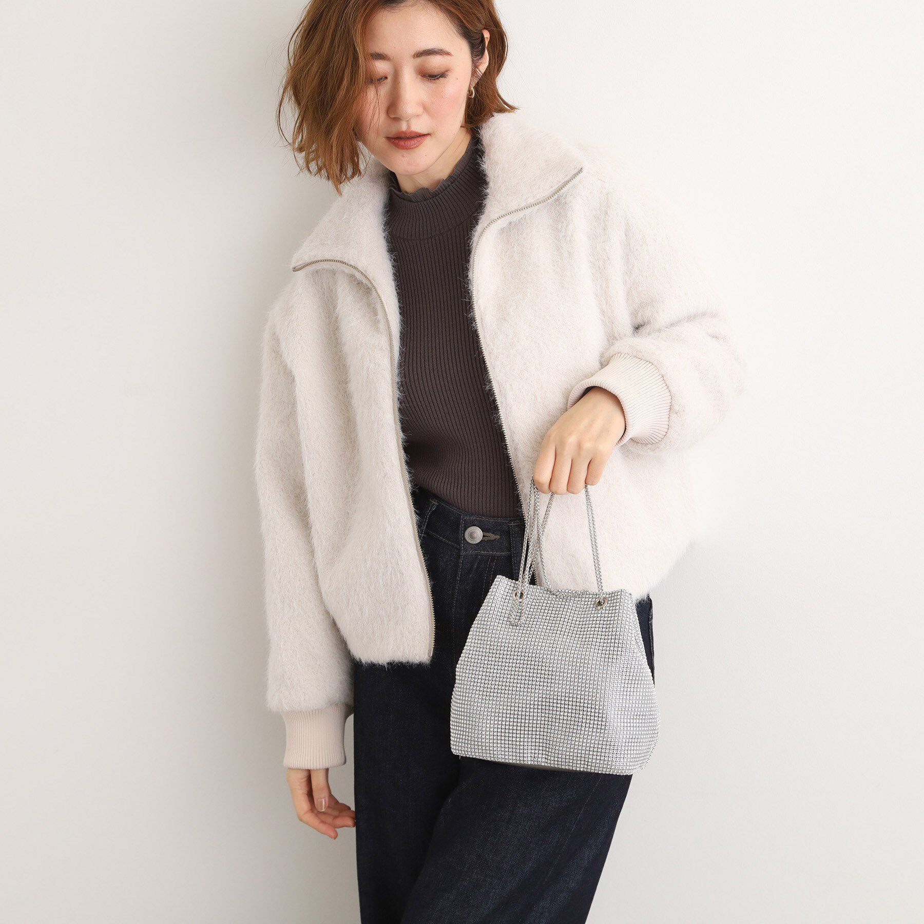 grove「キラアソート巾着チェーンショルダー」|ショルダー・メッセンジャー|