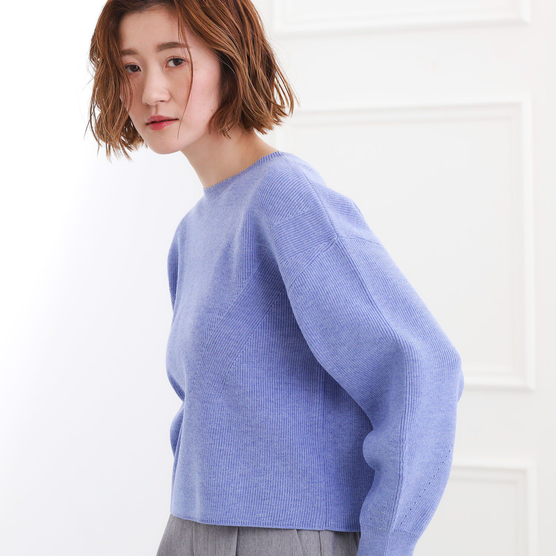 grove「毎日着たくなる、もちもち畦編みニット」|ニット・セーター|