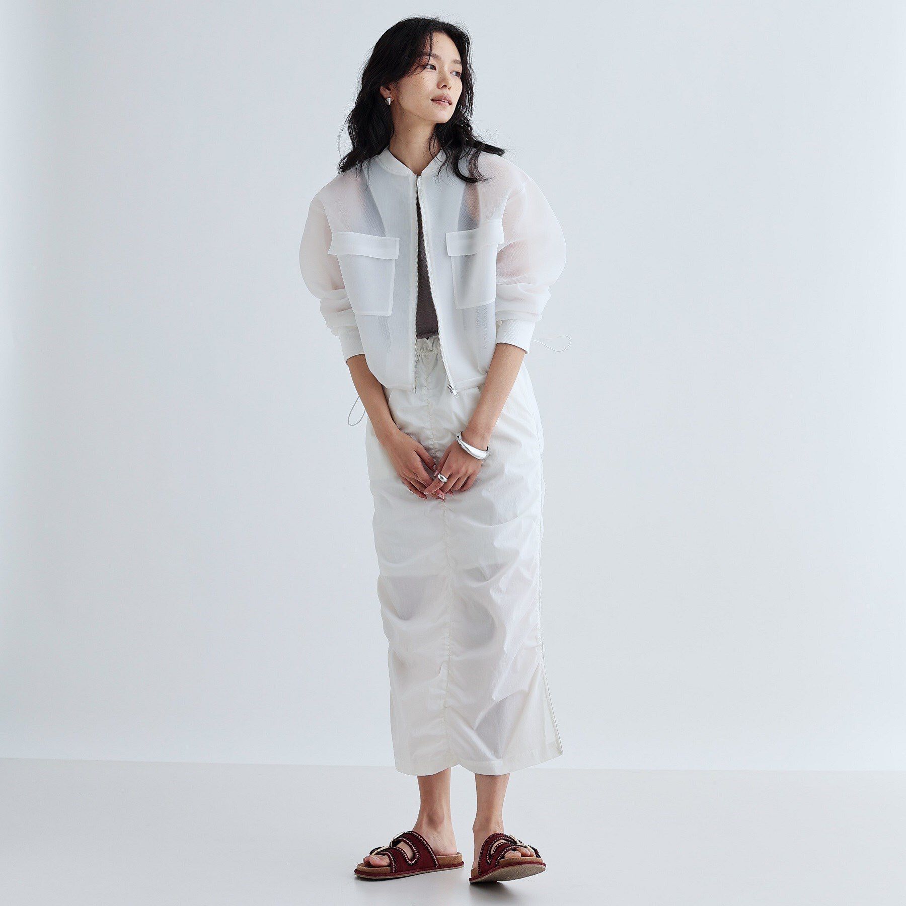 GALLEST「シアーダンボールブルゾン」|ブルゾン・スタジャン|