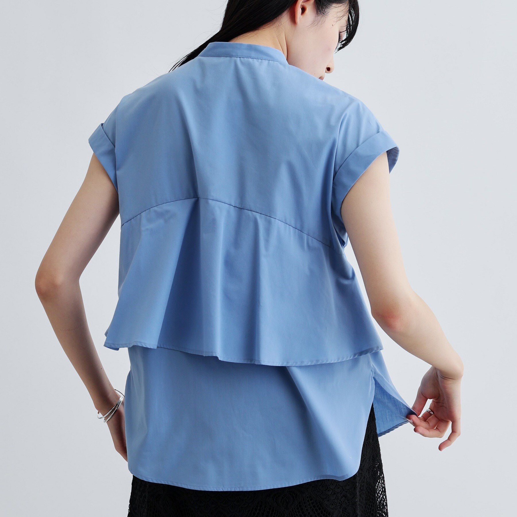 GALLEST「2WAYペプラムシャツ」|シャツ・ブラウス|