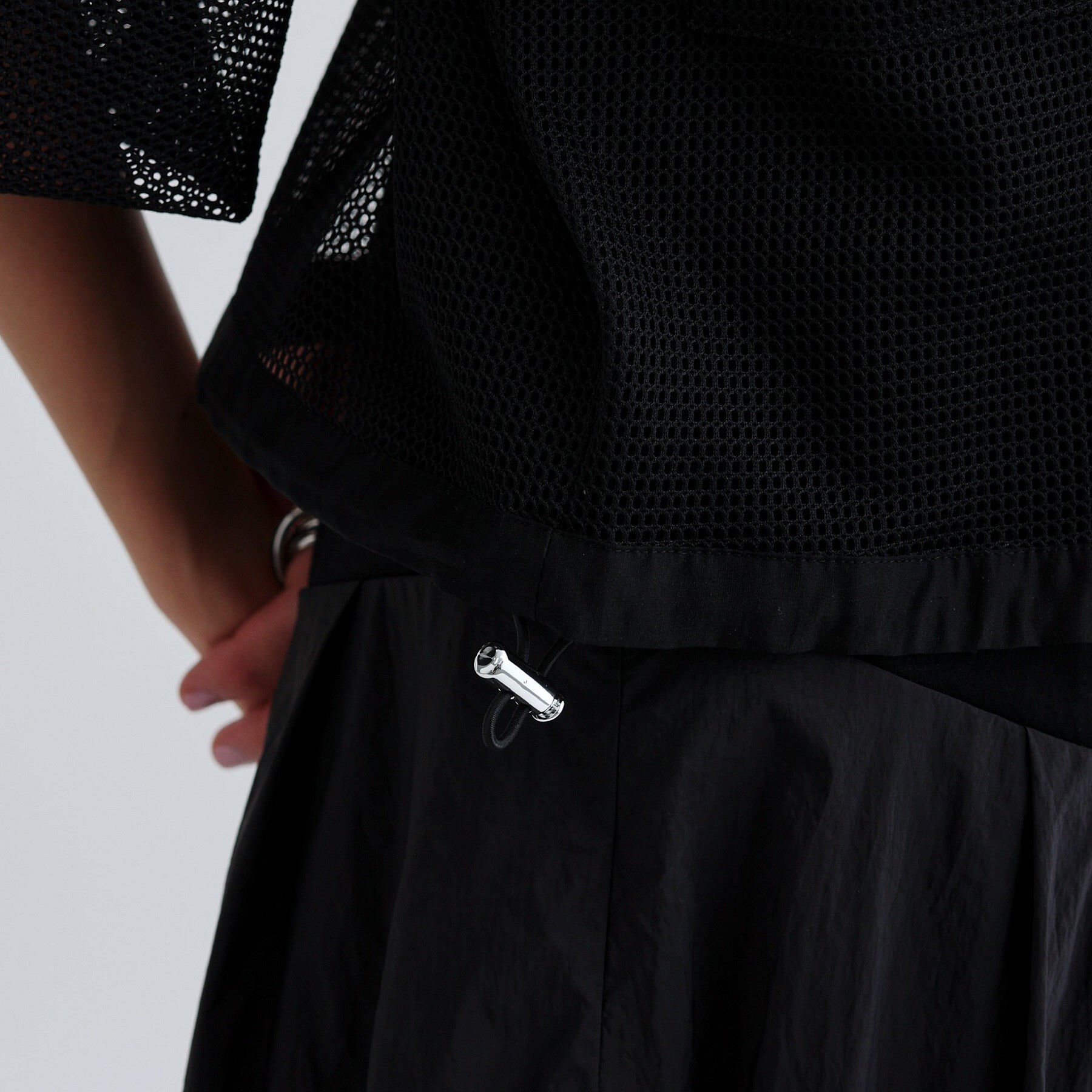 GALLEST「スピンドルメッシュブルゾン」|ブルゾン・スタジャン|