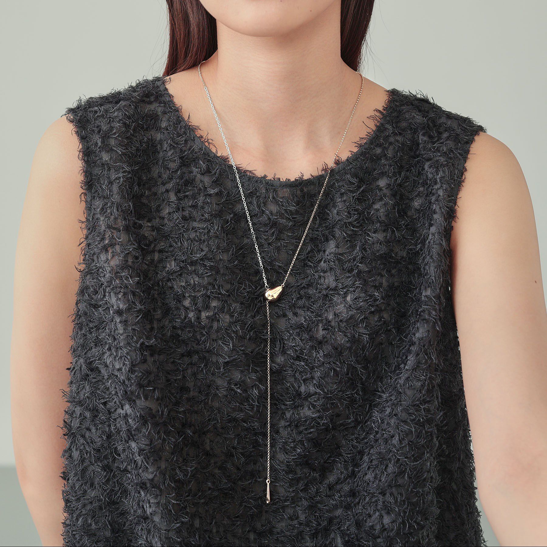 INDIVI「【2WAY】フリードロップネックレス」|ネックレス|