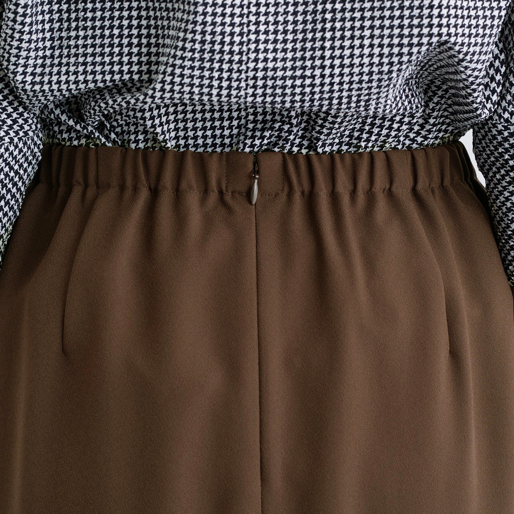 INDIVI「【洗える／UVケア／吸汗速乾】ジョーゼットナロースカート」|スカート|