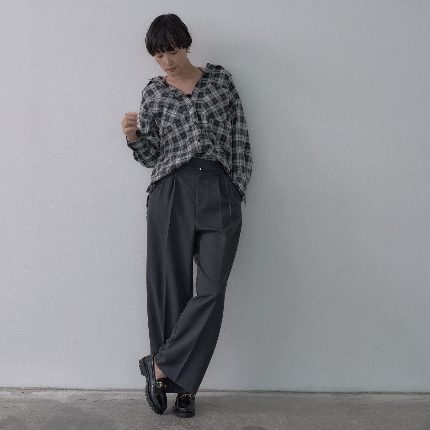 GALLEST「オンブレチェックシャツ」|シャツ・ブラウス|