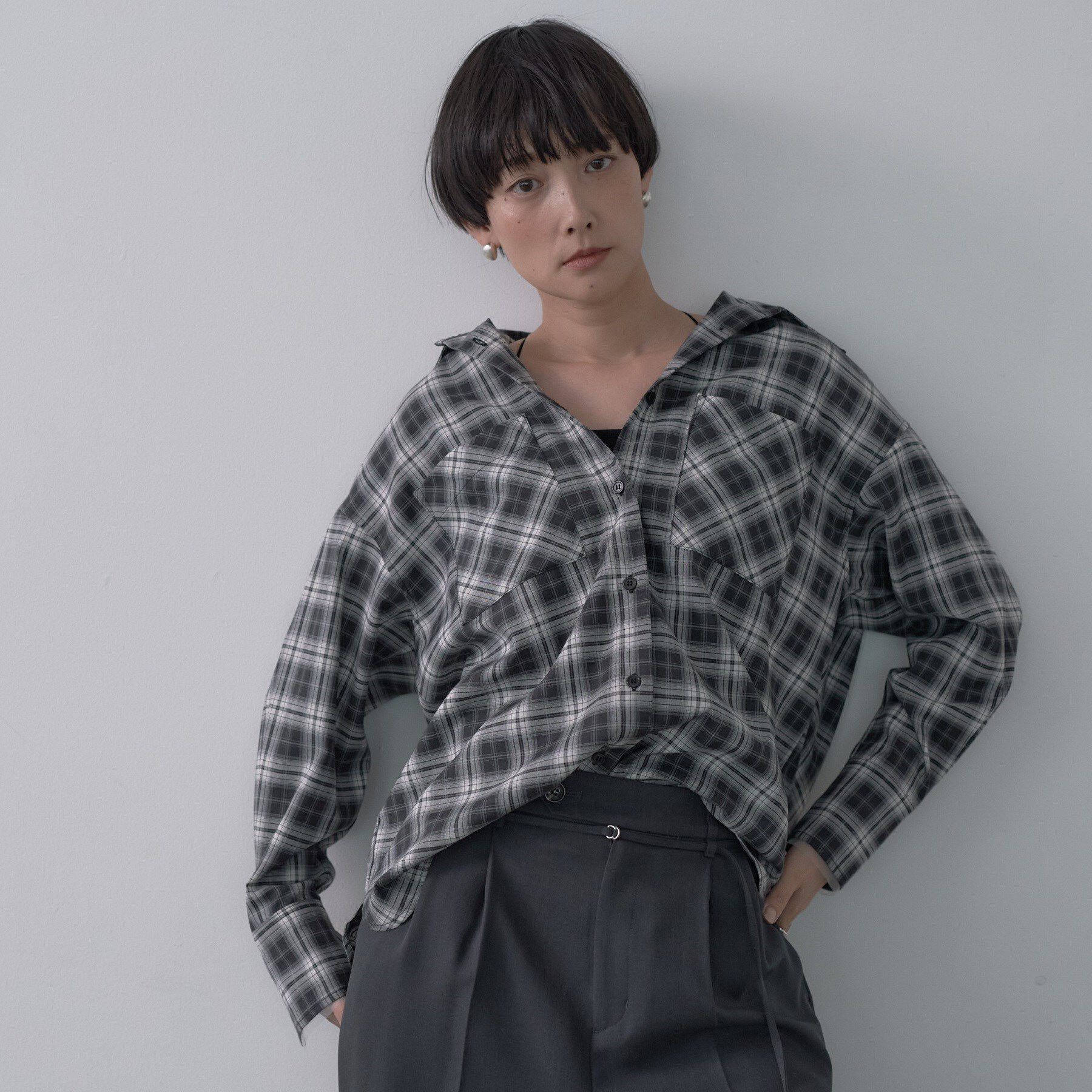 GALLEST「オンブレチェックシャツ」|シャツ・ブラウス|