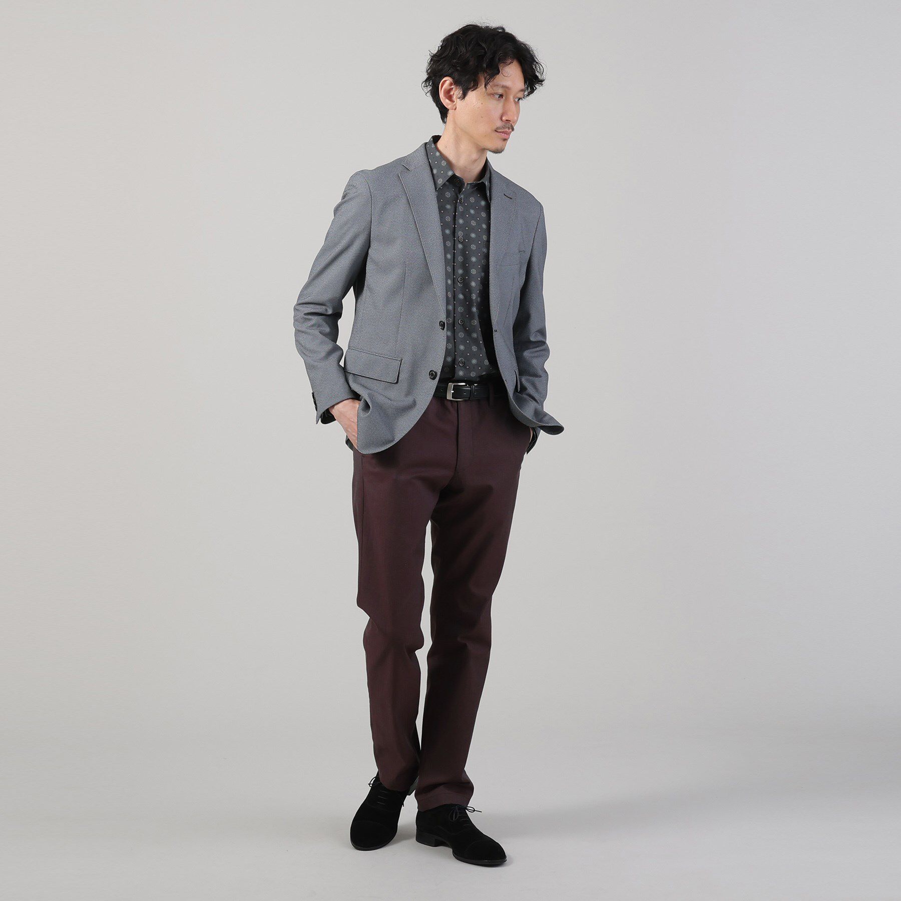 TAKEO KIKUCHI「【全7サイズ&times;8色展開！】トップマルチヘリンボン パンツ」|その他|