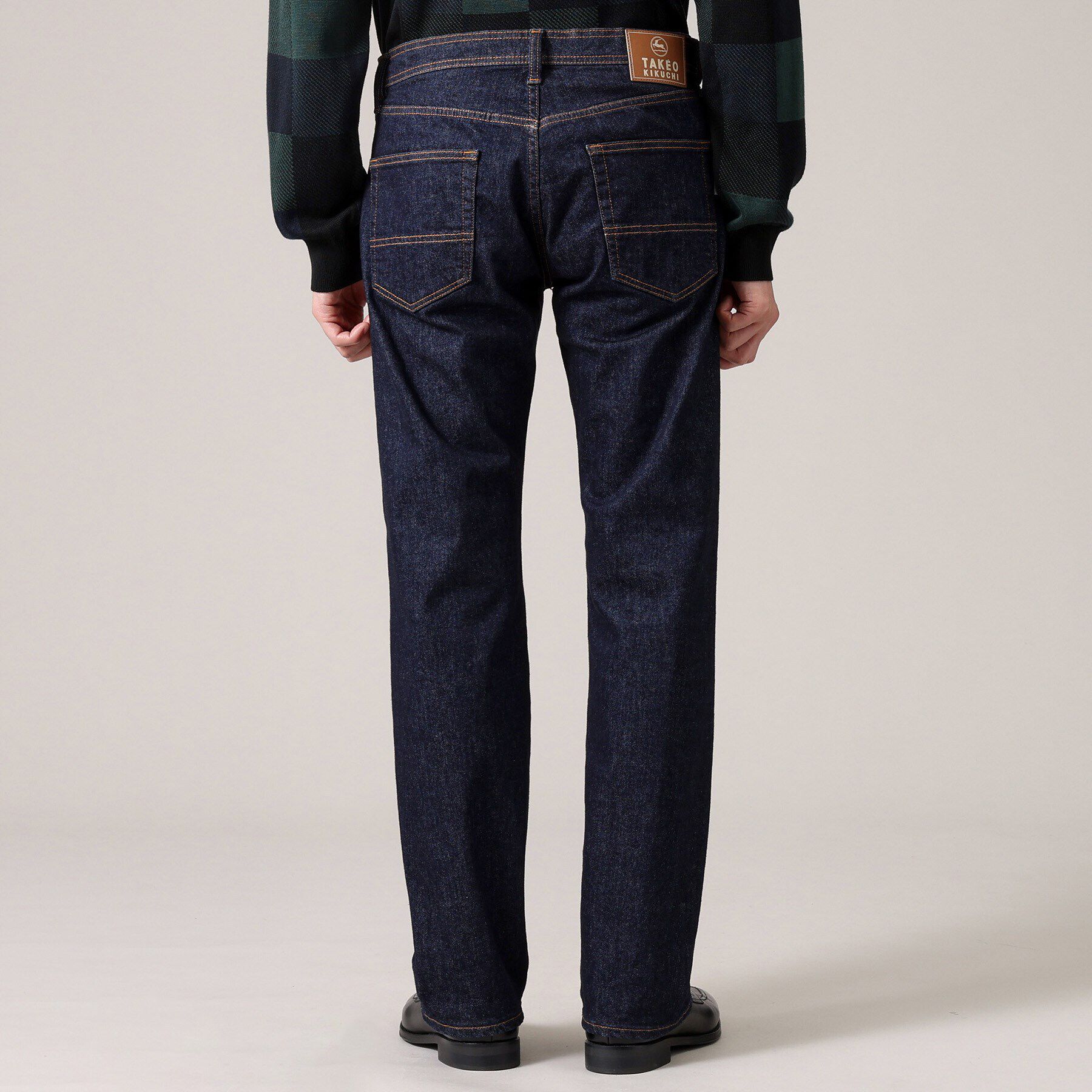 TAKEO KIKUCHI「【モンスターストレッチ】日本製 ワンウォッシュ デニムパンツ」|デニム|