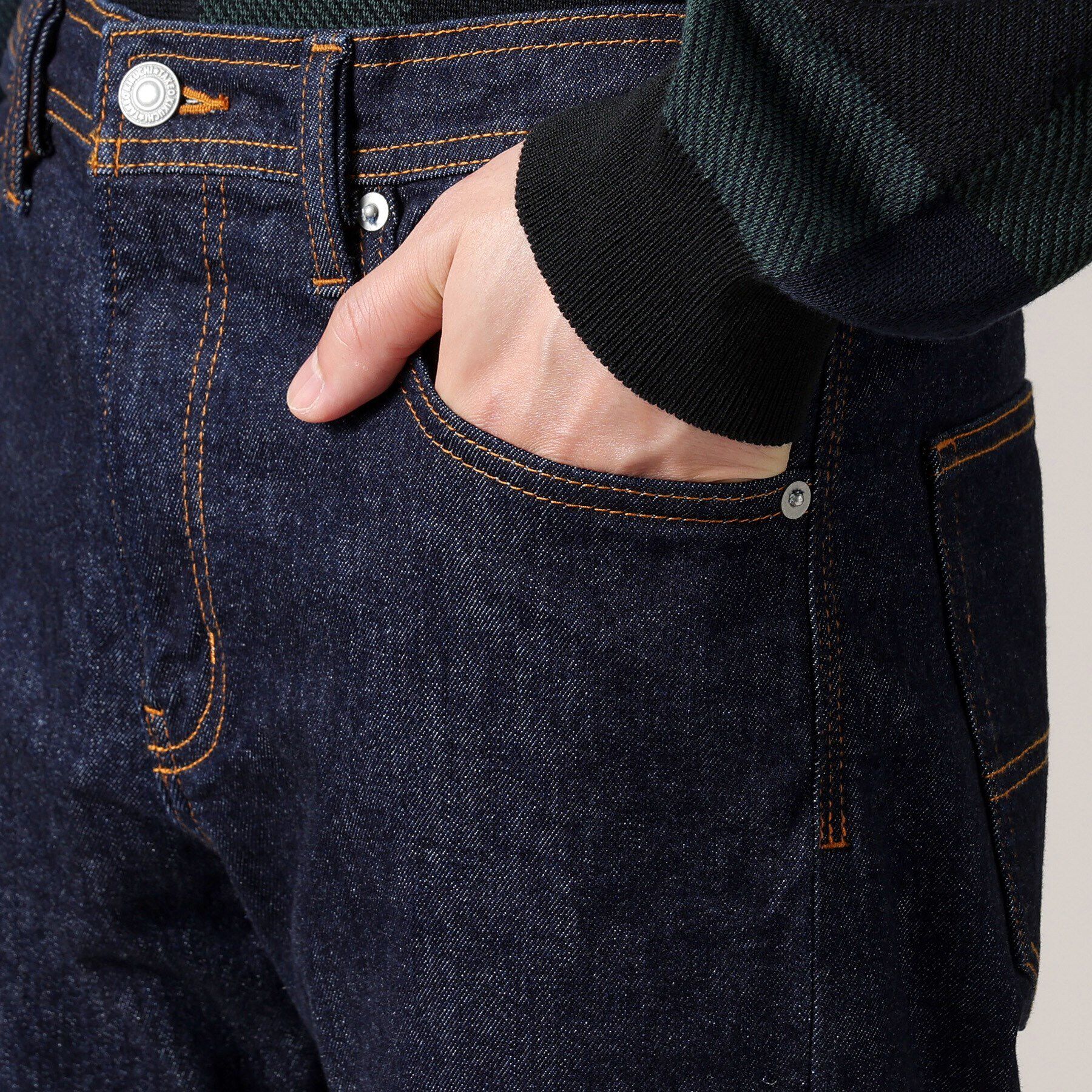 TAKEO KIKUCHI「【モンスターストレッチ】日本製 ワンウォッシュ デニムパンツ」|デニム|