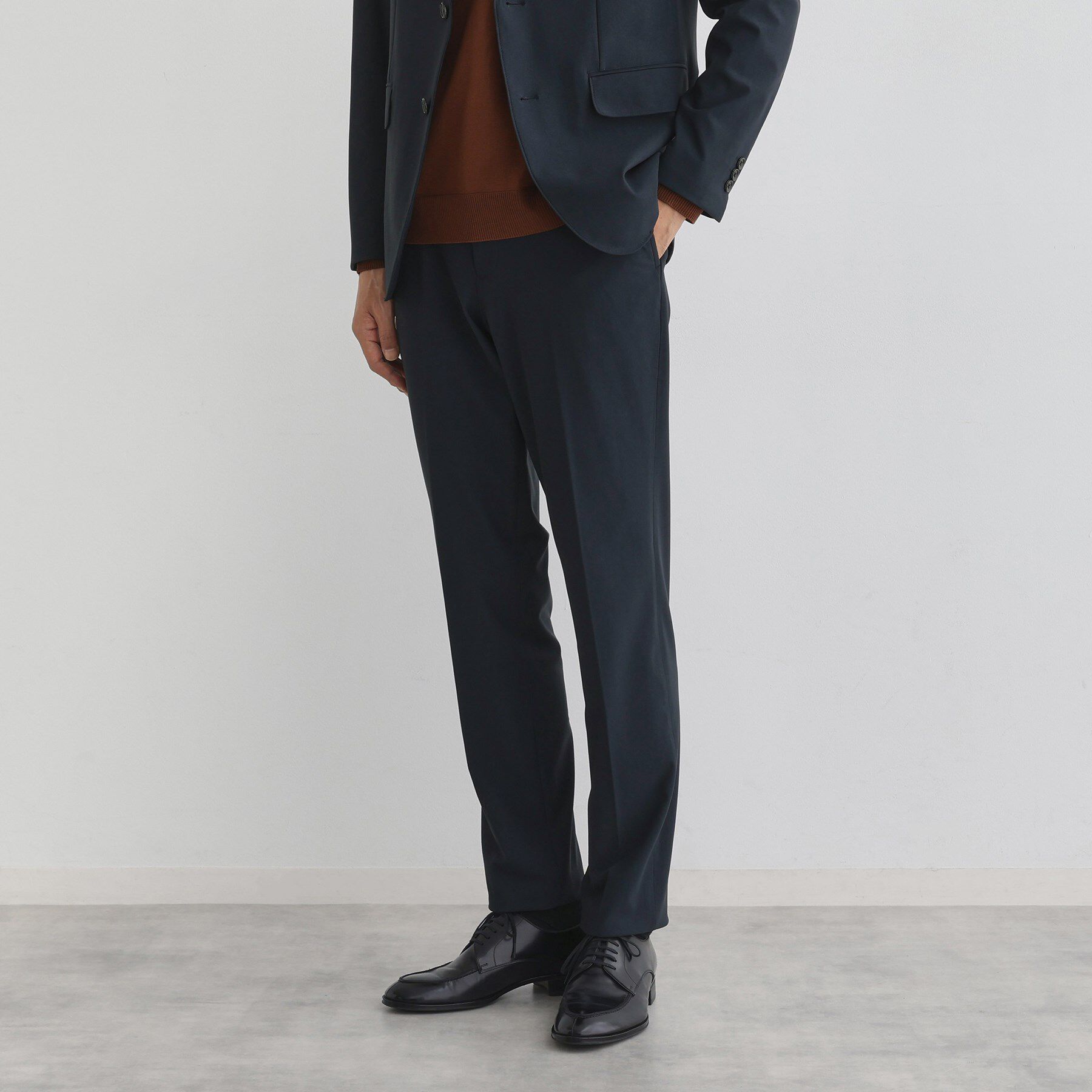 TAKEO KIKUCHI「【360&deg;ストレッチ／セットアップ対応】None Of Stress パンツ」|その他|ネイビー(594)