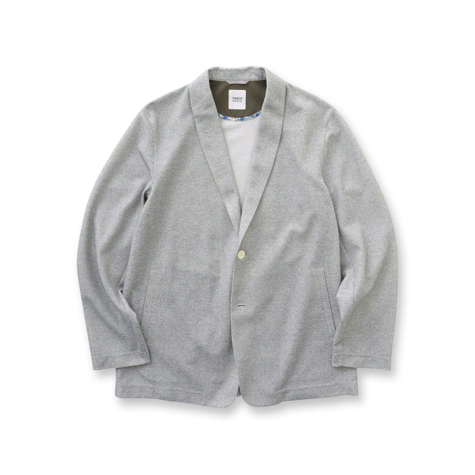TAKEO KIKUCHI「【抗菌防臭】尾州リネンブレンド ドビーメッシュ カーディガン」|カーディガン|