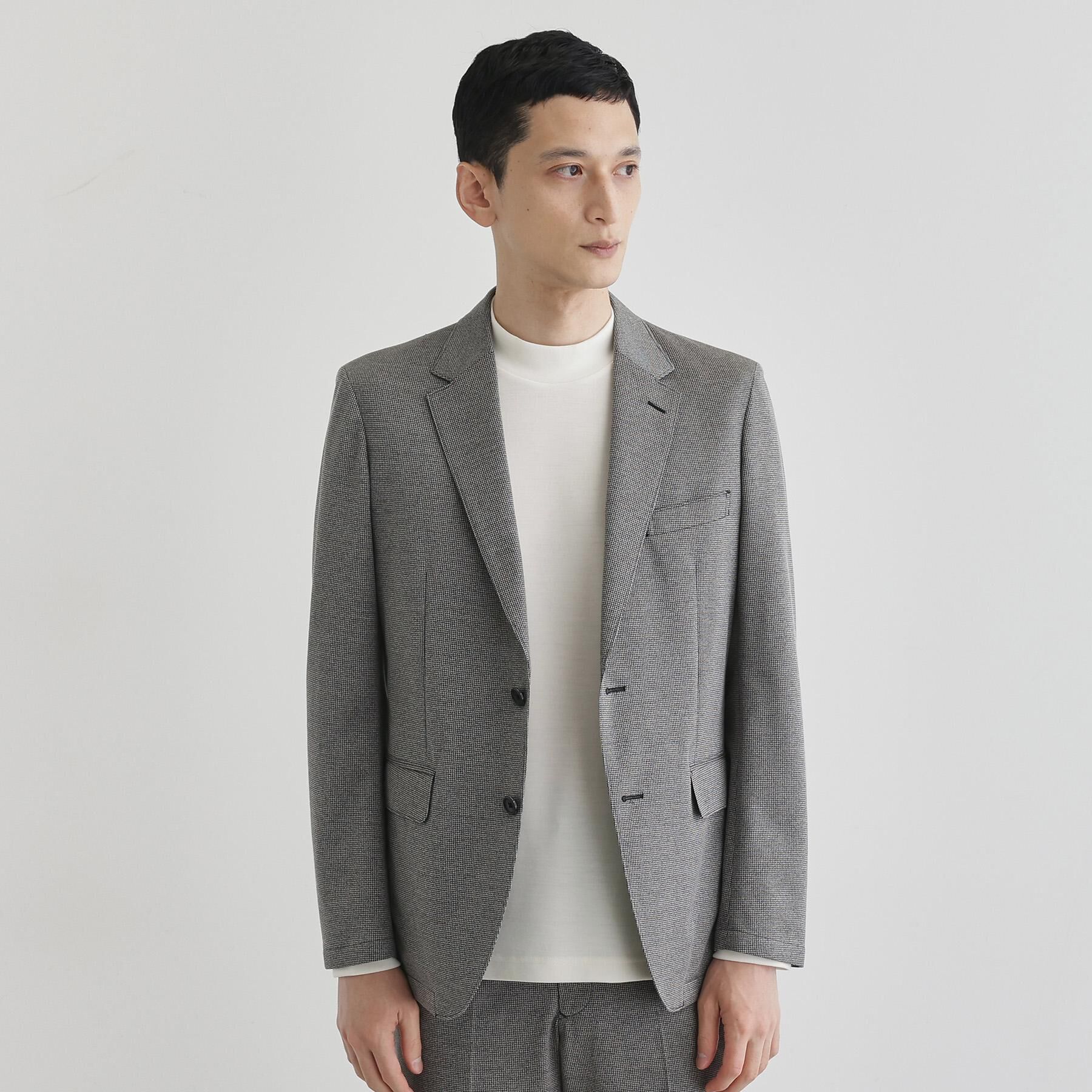 TAKEO KIKUCHI「ピンジャージ 千鳥 ジャケット」|テーラードジャケット|