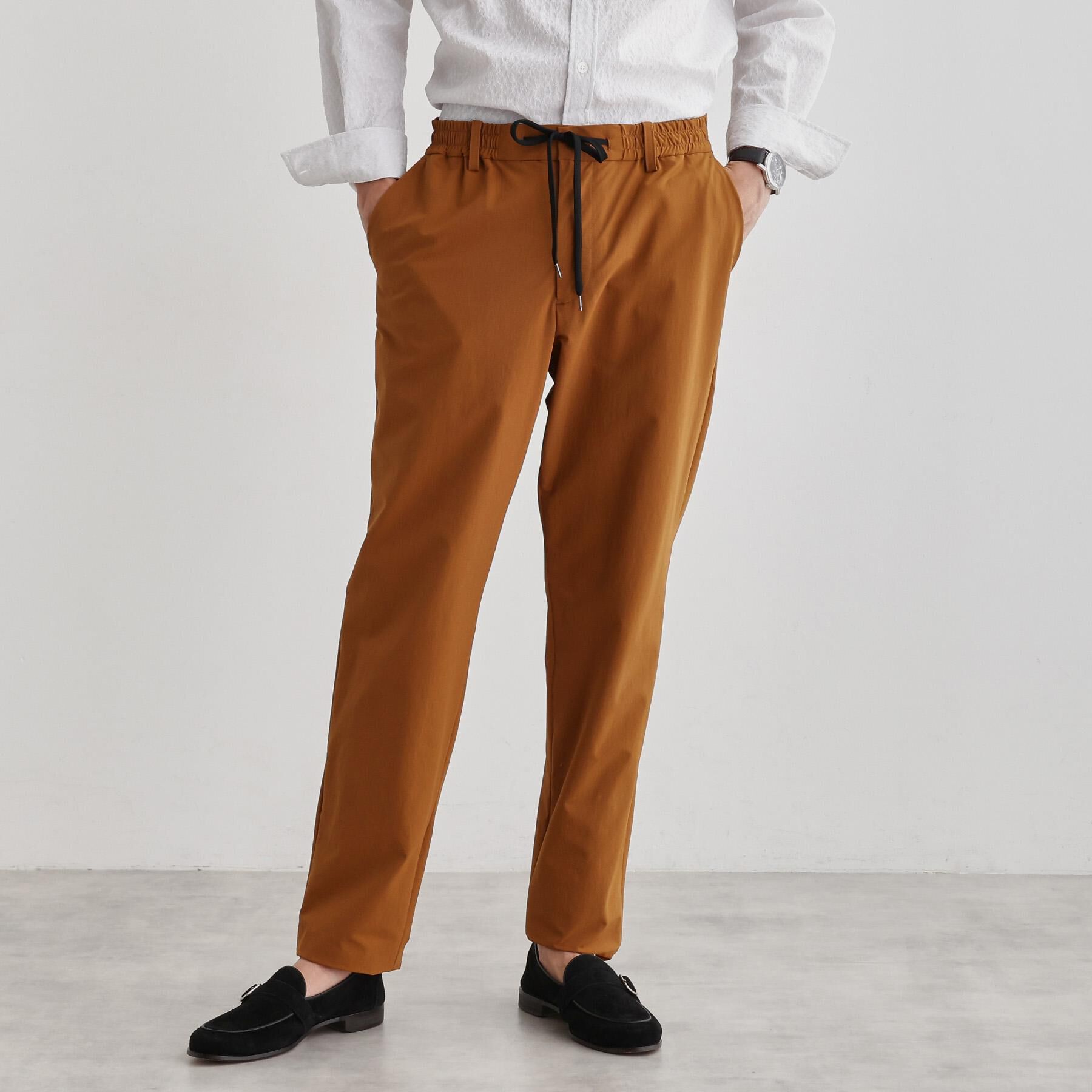 TAKEO KIKUCHI「【3Dナイロンストレッチ】スリムイージーパンツ」|その他|