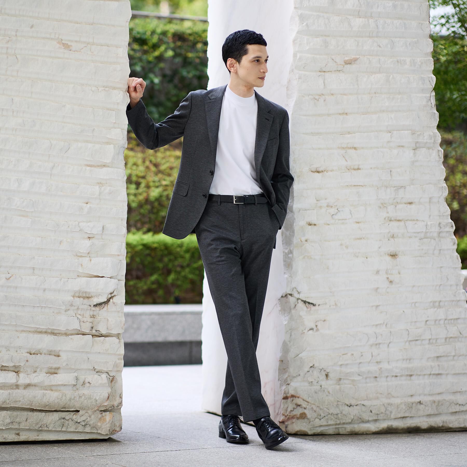 TAKEO KIKUCHI「【None Of Stress】アクティブジャージ 千鳥 ジャケット」|テーラードジャケット|