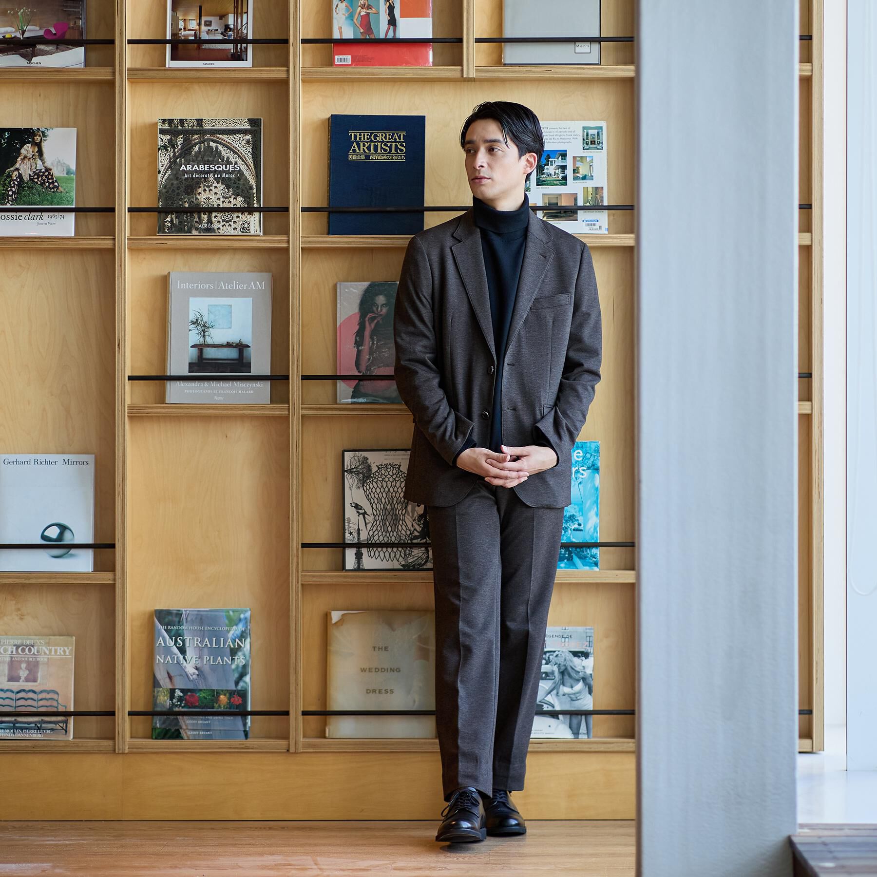 TAKEO KIKUCHI「【None Of Stress】アクティブジャージ 千鳥 ジャケット」|テーラードジャケット|