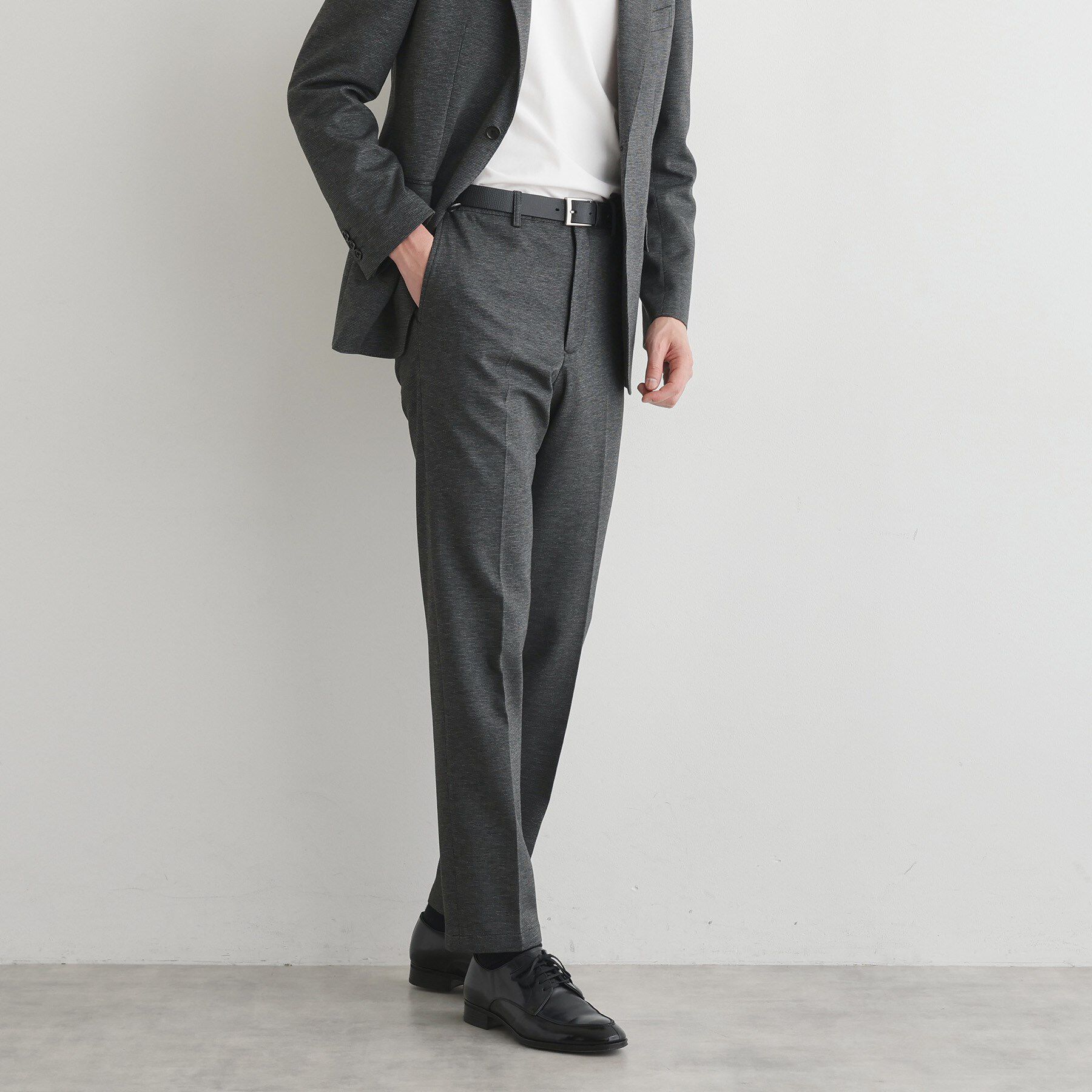 TAKEO KIKUCHI「【None Of Stress】アクティブジャージ 千鳥 パンツ」|その他|