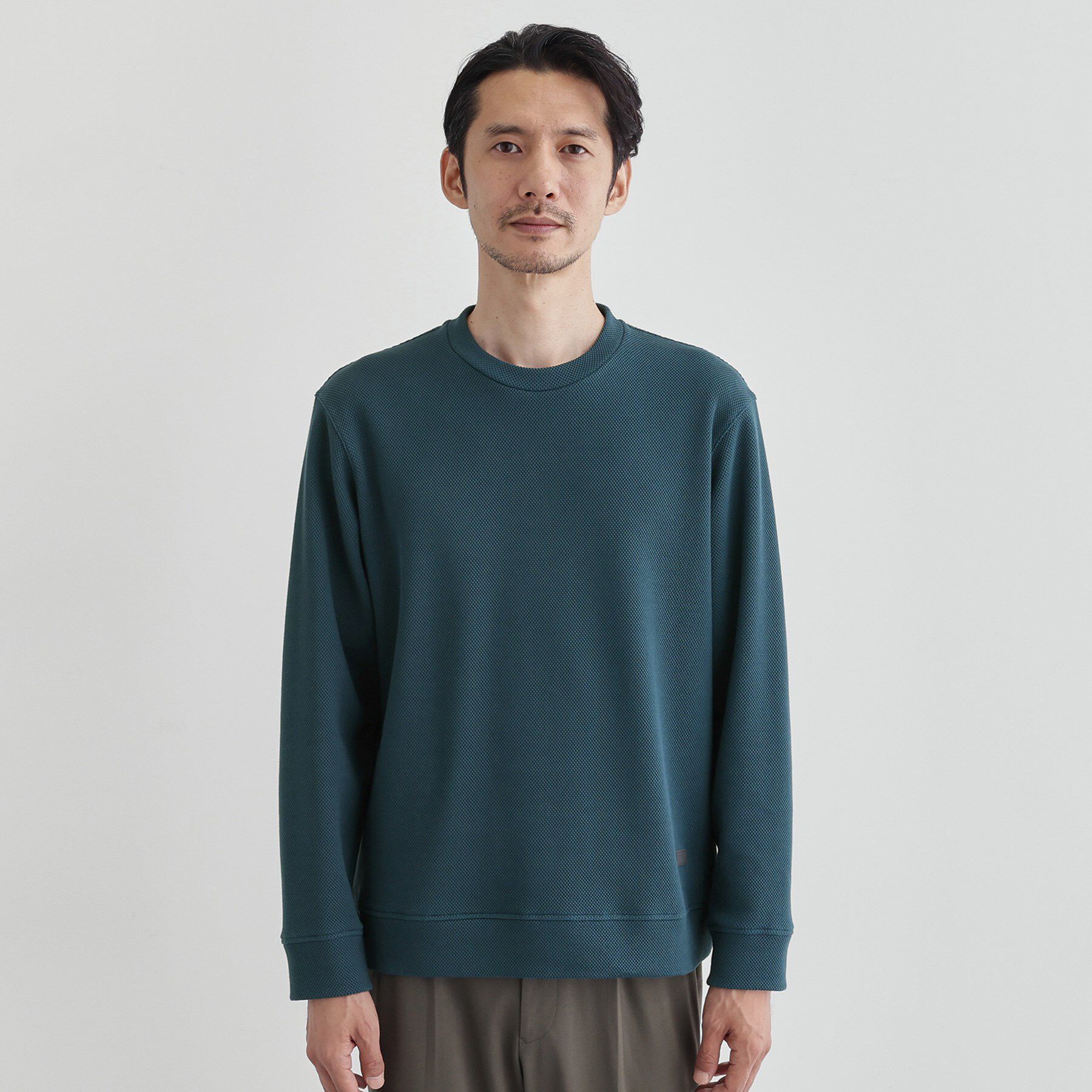 TAKEO KIKUCHI「【尾州織】クルーネック カットソー」|Tシャツ・カットソー|