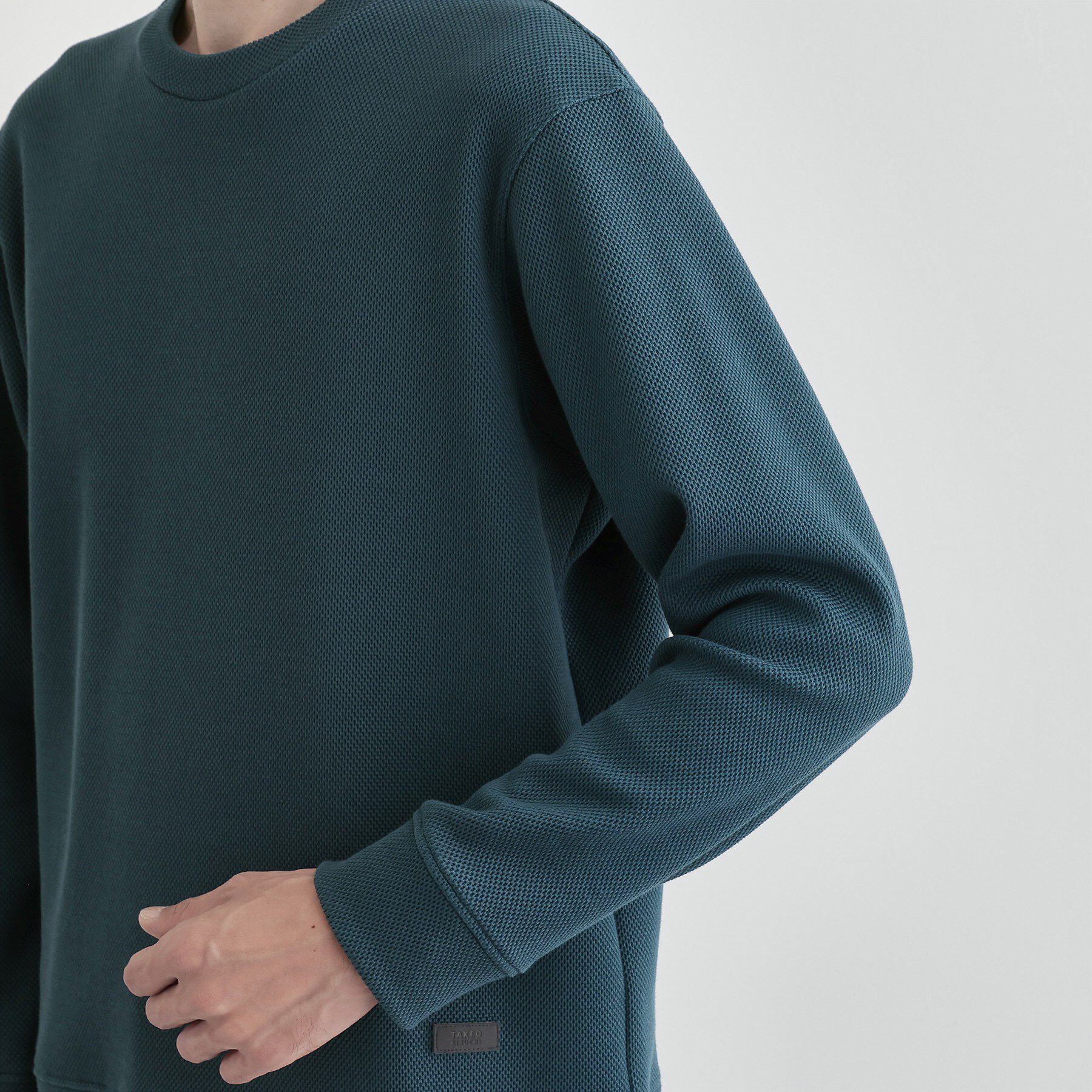 TAKEO KIKUCHI「【尾州織】クルーネック カットソー」|Tシャツ・カットソー|