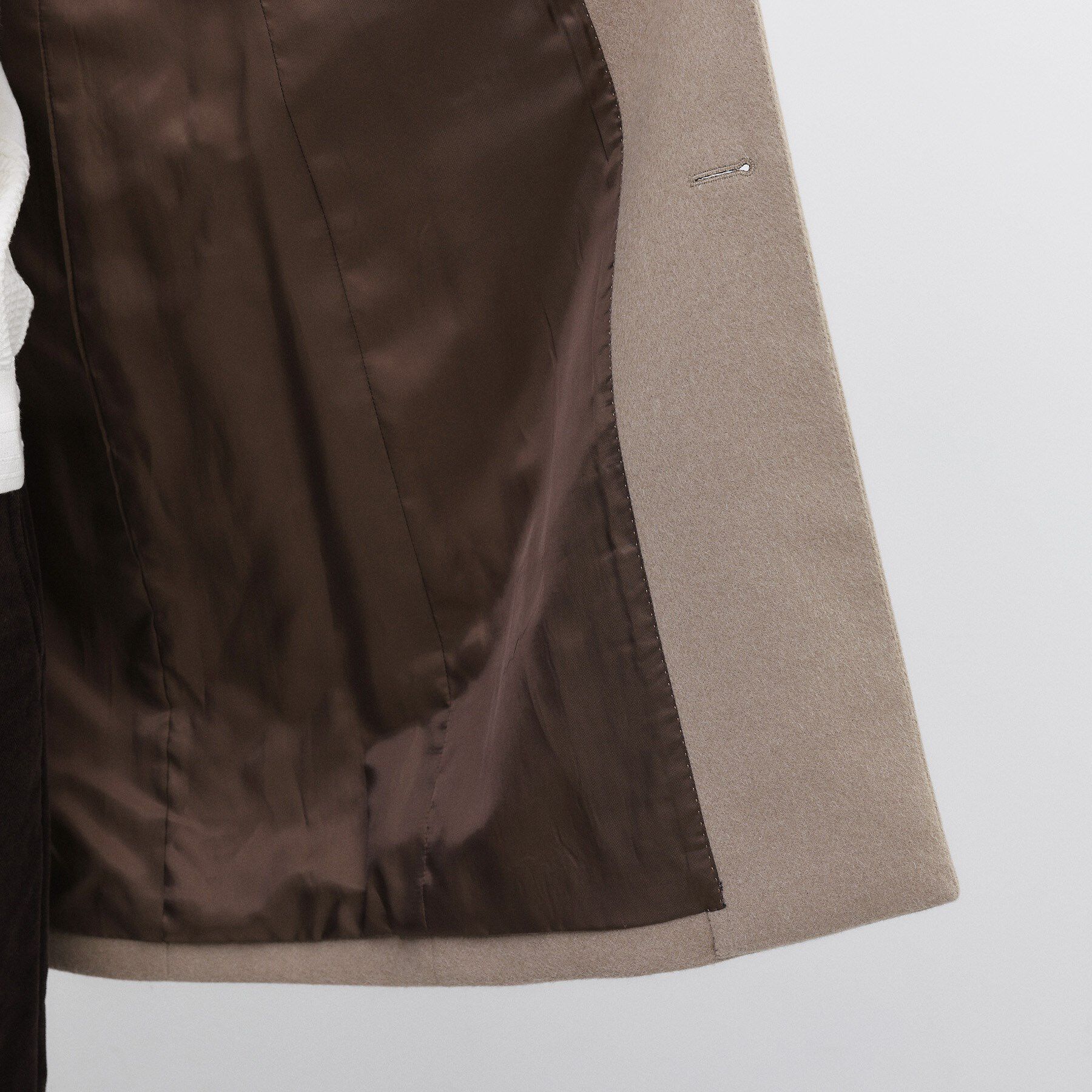 TAKEO KIKUCHI「カシミヤブレンド ビーバー調チェスターコート」|その他|