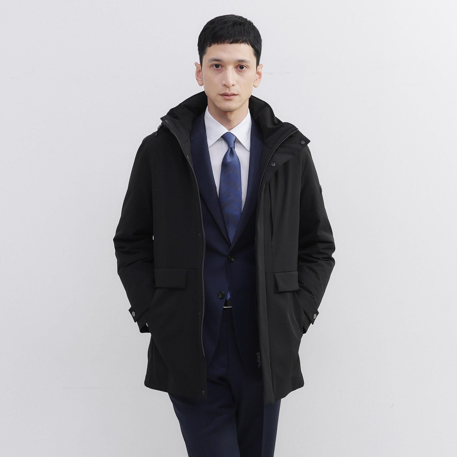 TAKEO KIKUCHI「【None Of Stress】ストレッチ ダウンブルゾン」|ダウン|