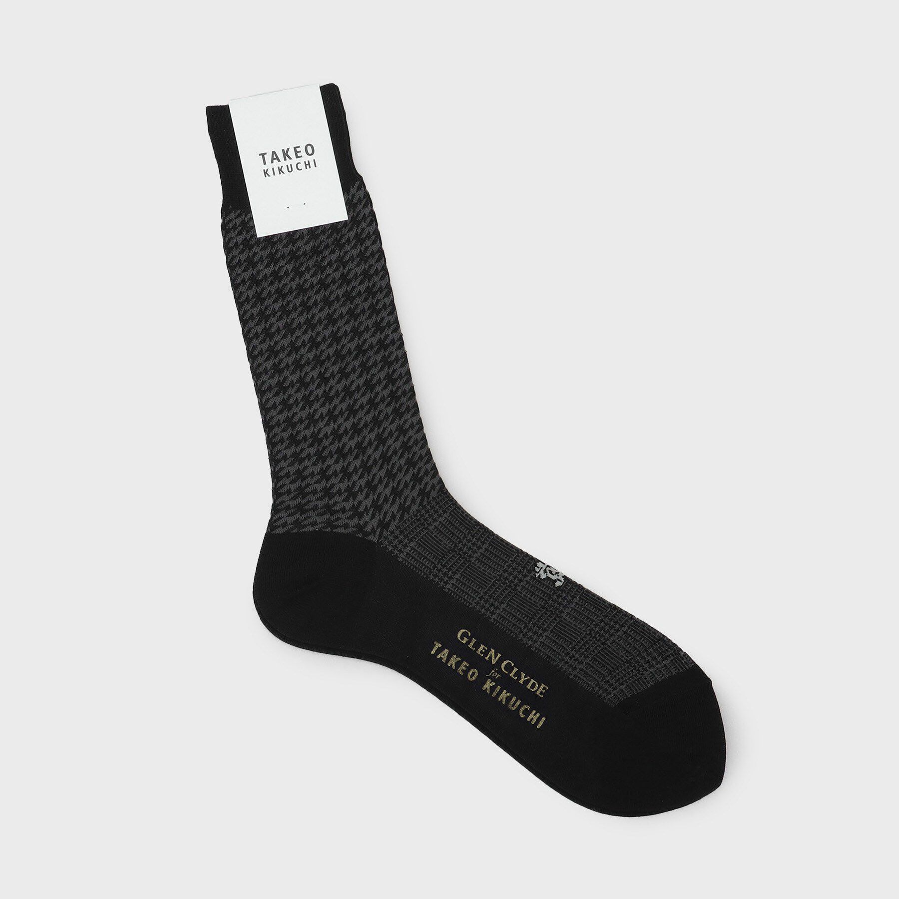 TAKEO KIKUCHI「【グレンクライド別注】コーデュラ（R）ドレスソックス」|ソックス|ブラック(019)