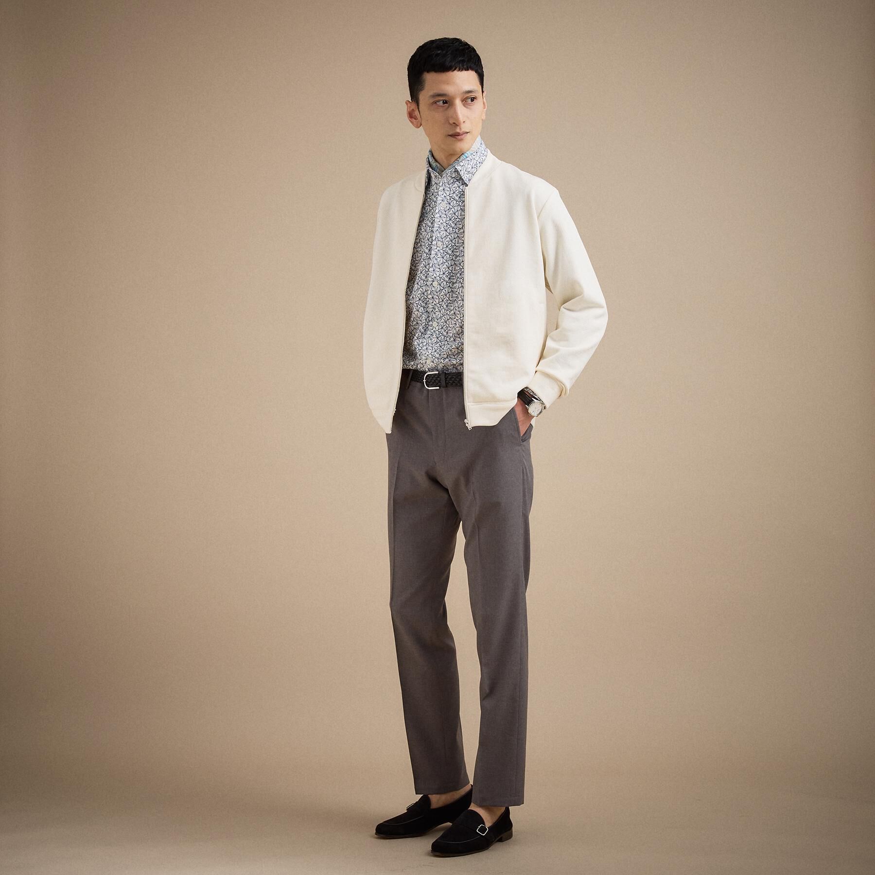 TAKEO KIKUCHI「スライドパズル ジャカード ブルゾン」|ブルゾン・スタジャン|