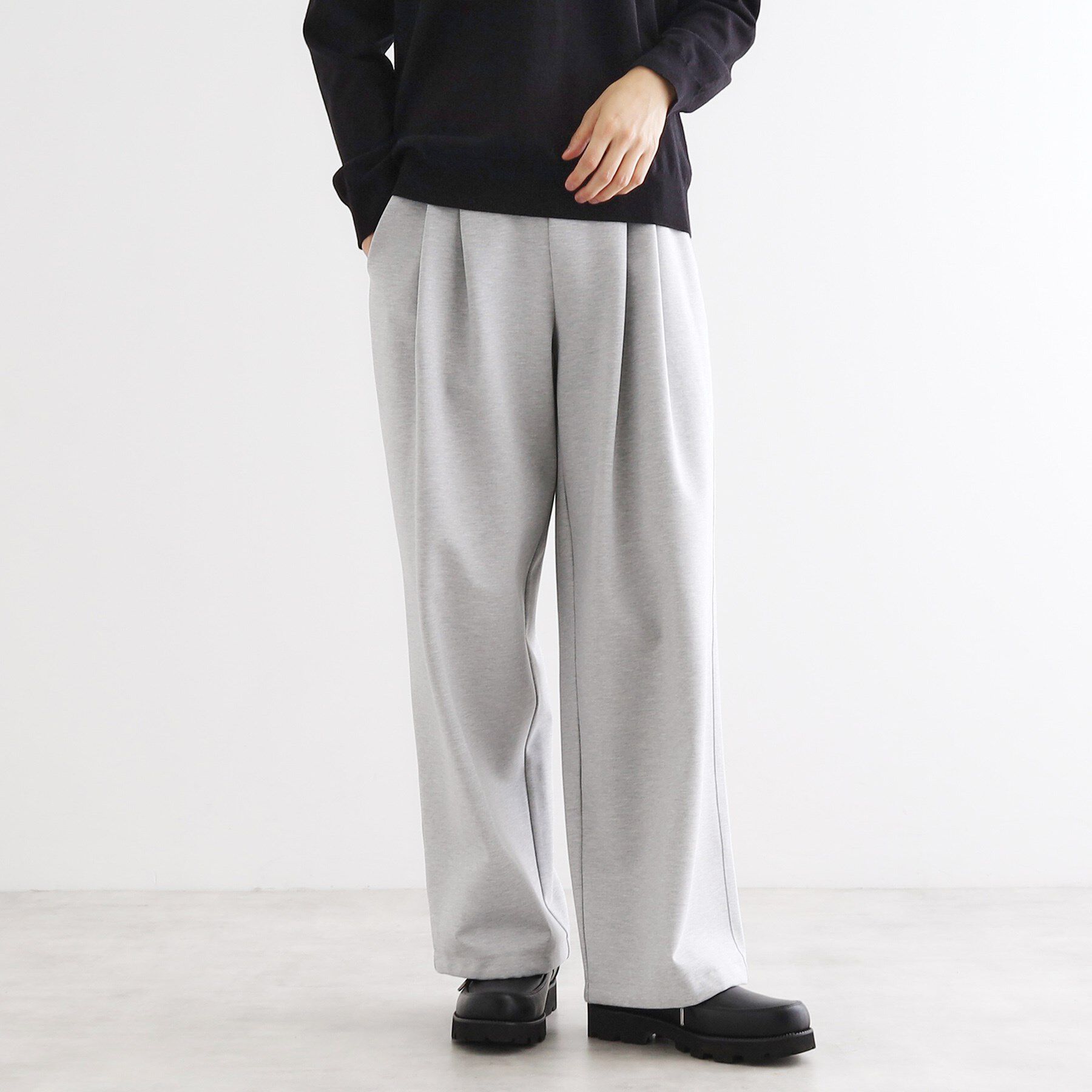 tk.TAKEO KIKUCHI「バギーダンボールスウェットパンツ」|その他|