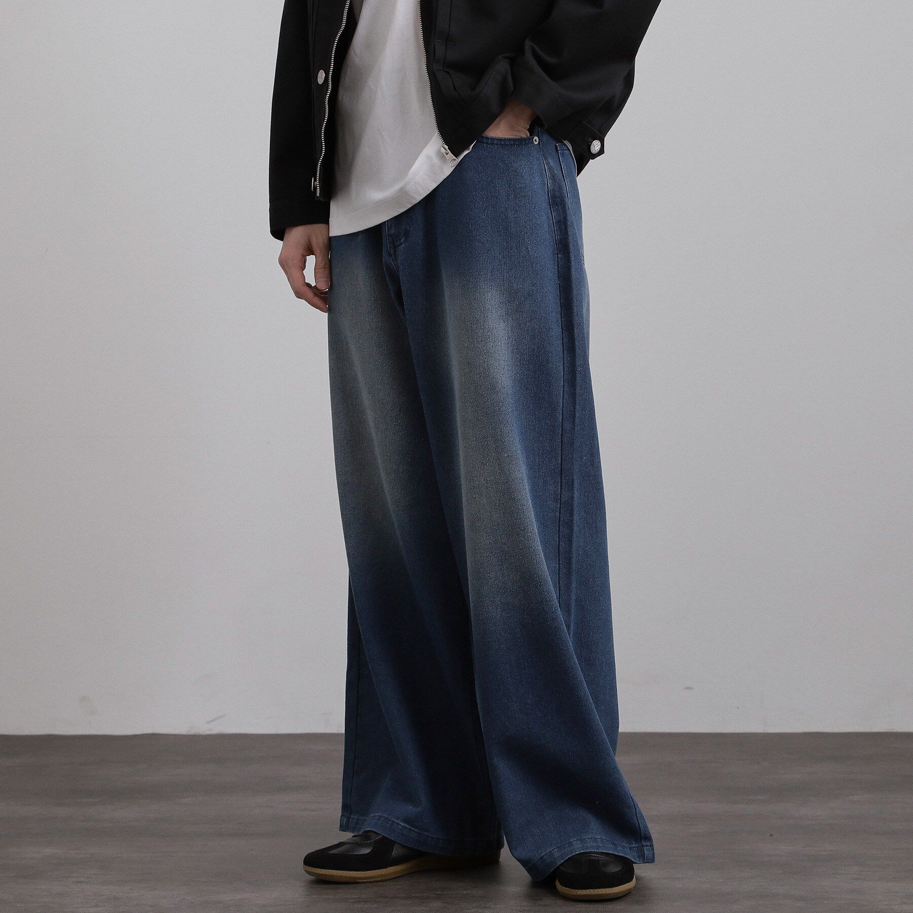 tk.TAKEO KIKUCHI「スーパーワイドバギーデニムパンツ」|デニム|
