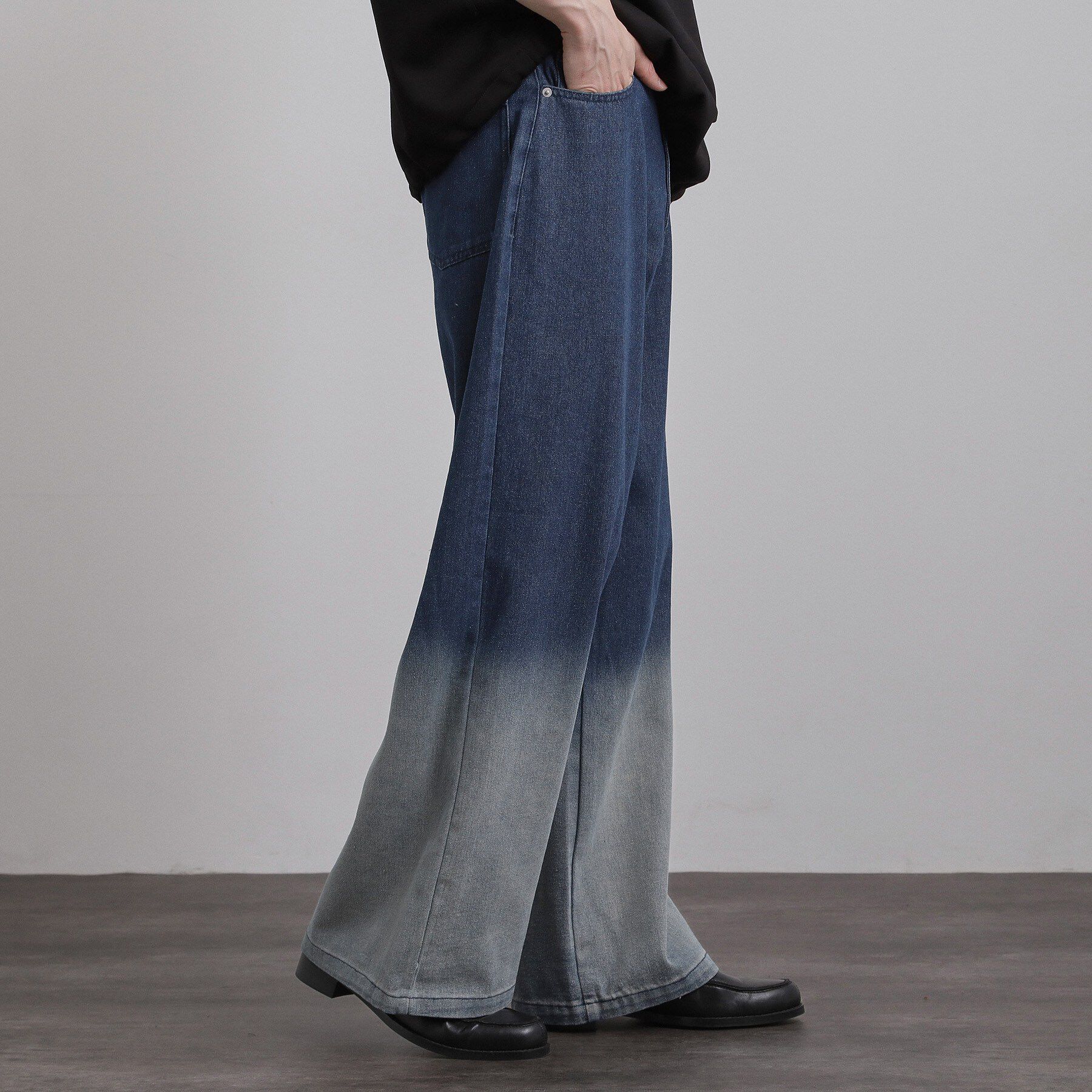 tk.TAKEO KIKUCHI「スーパーワイドバギーデニムパンツ」|デニム|