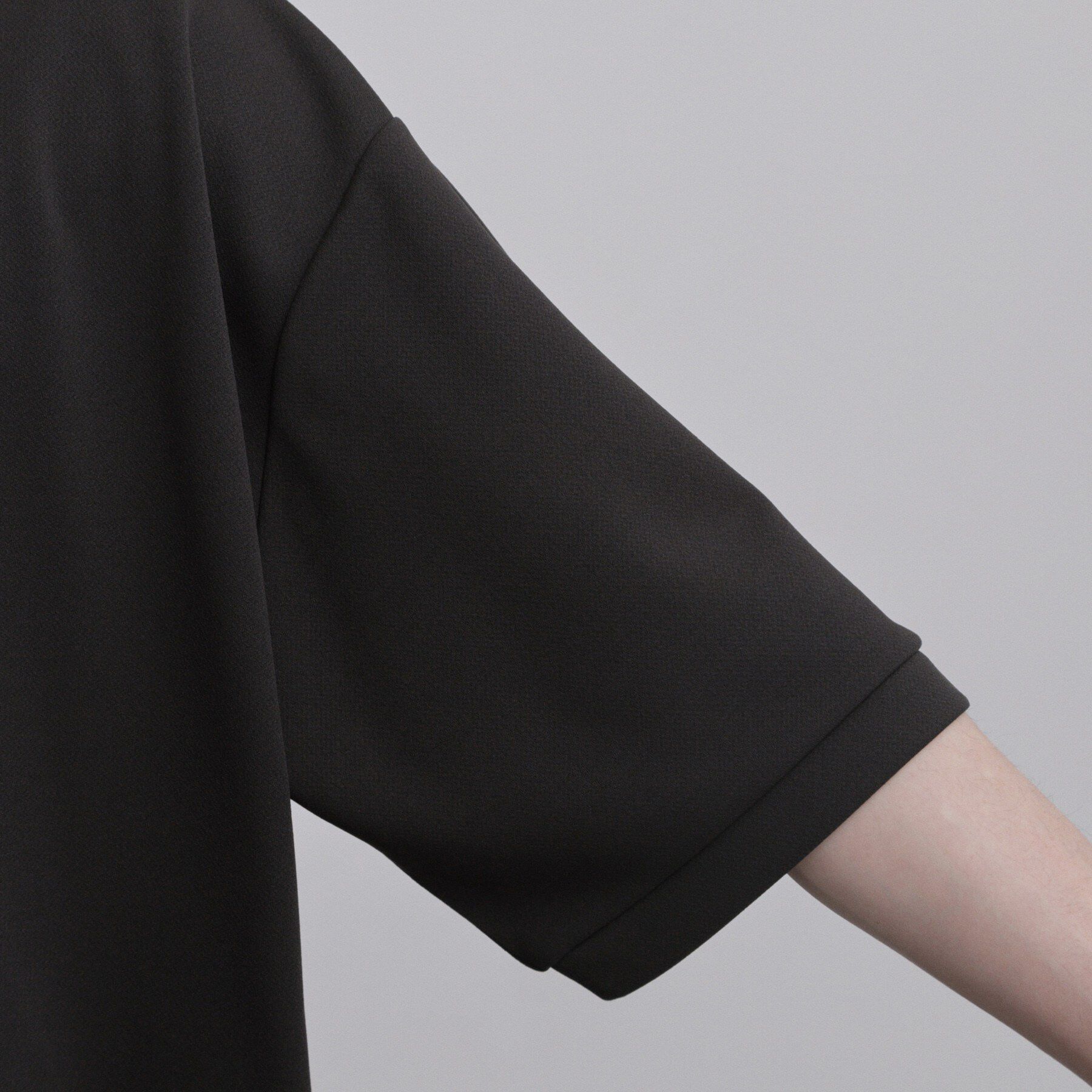 tk.TAKEO KIKUCHI「ジョーゼットハーフジップポロカットソー」|Tシャツ・カットソー|