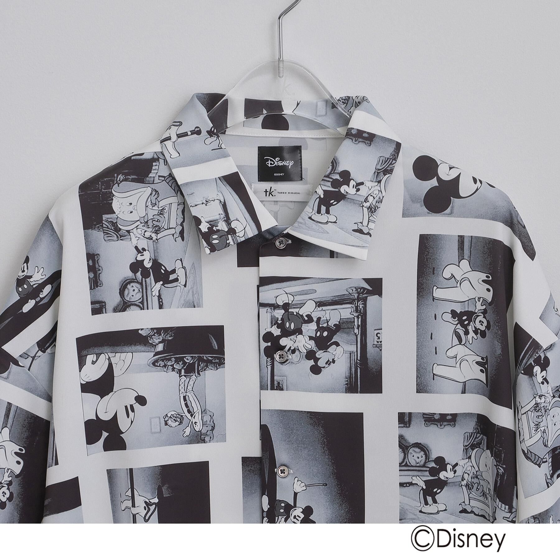tk.TAKEO KIKUCHI「Disney capsule collection 総柄シャツ」|シャツ・ブラウス|