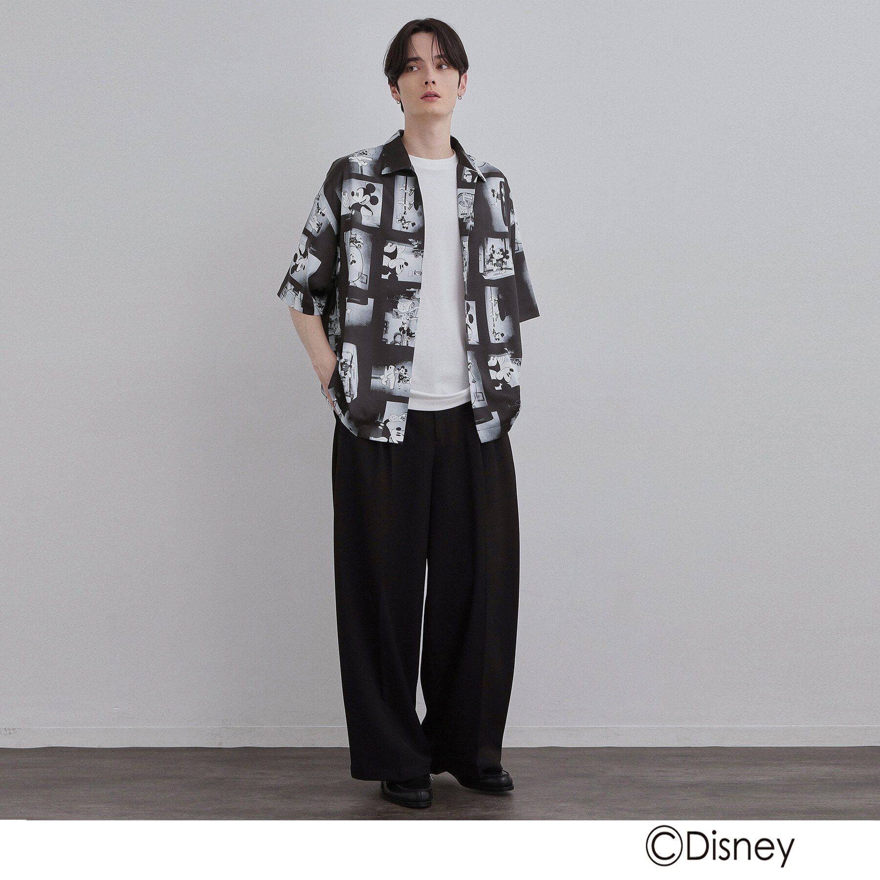 tk.TAKEO KIKUCHI「Disney capsule collection 総柄シャツ」|シャツ・ブラウス|