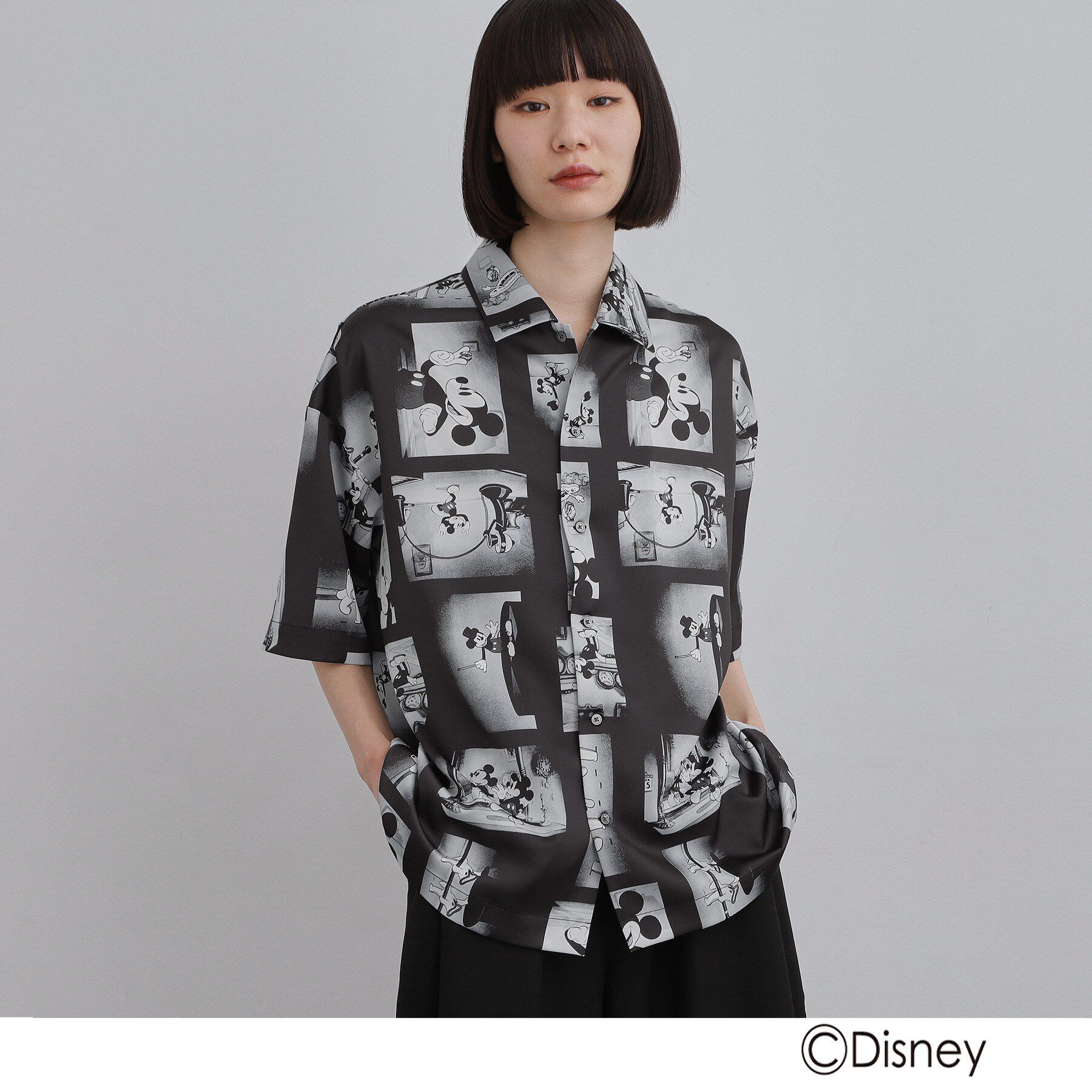 tk.TAKEO KIKUCHI「Disney capsule collection 総柄シャツ」|シャツ・ブラウス|