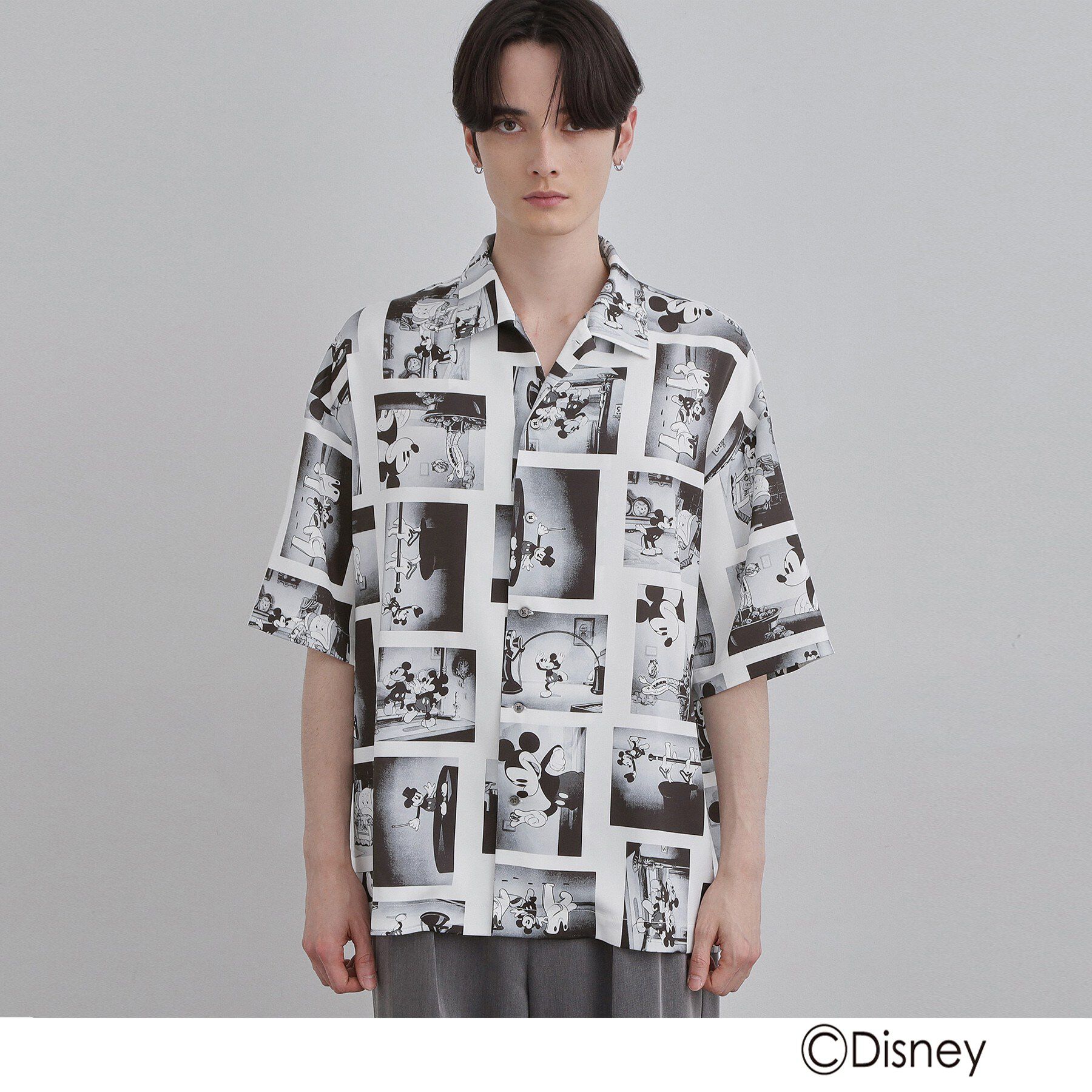 tk.TAKEO KIKUCHI「Disney capsule collection 総柄シャツ」|シャツ・ブラウス|