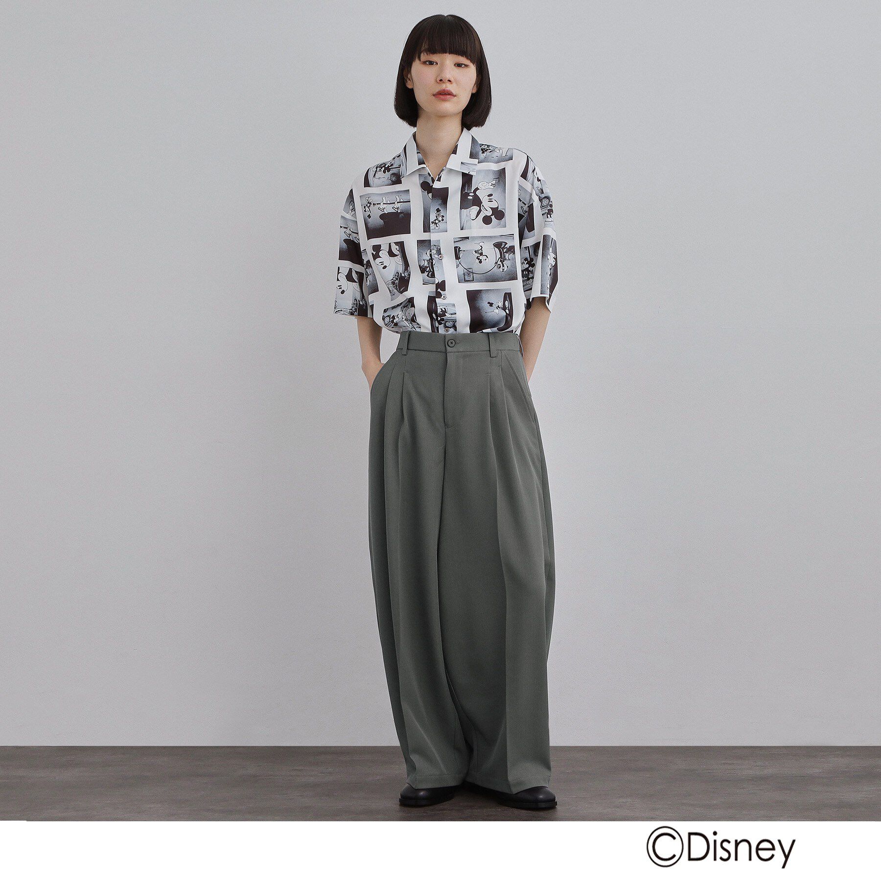 tk.TAKEO KIKUCHI「Disney capsule collection 総柄シャツ」|シャツ・ブラウス|