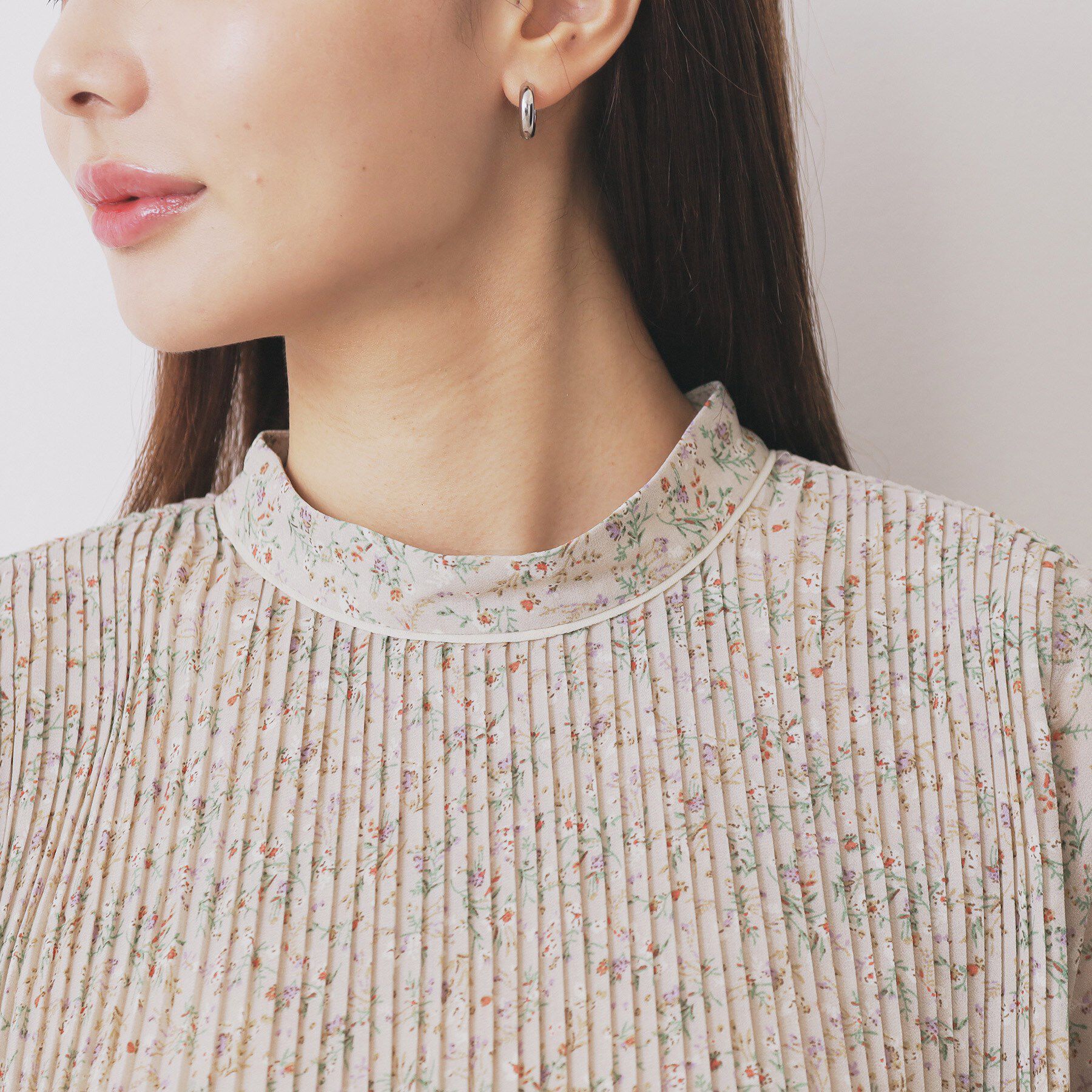 index「《5色展開/S-3Lサイズ》プリーツフレアワンピース【洗濯機OK/防シワ】」|ワンピース|