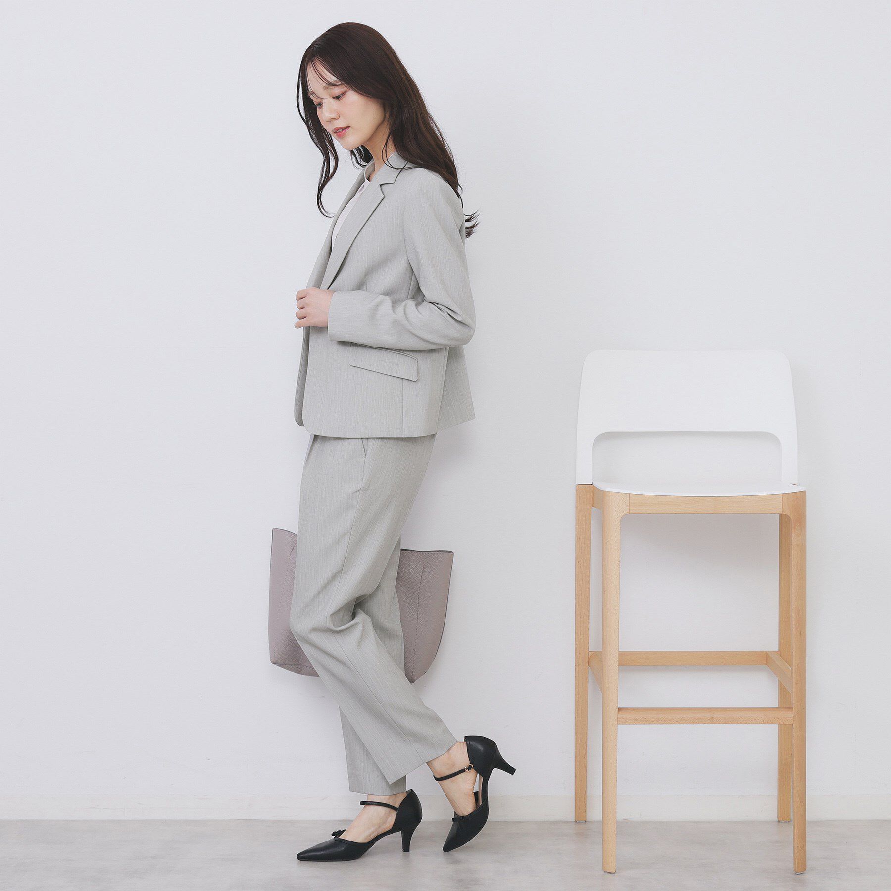 index「ストレッチテーラードジャケット/セットアップ対応【洗える/防シワ】」|テーラードジャケット|