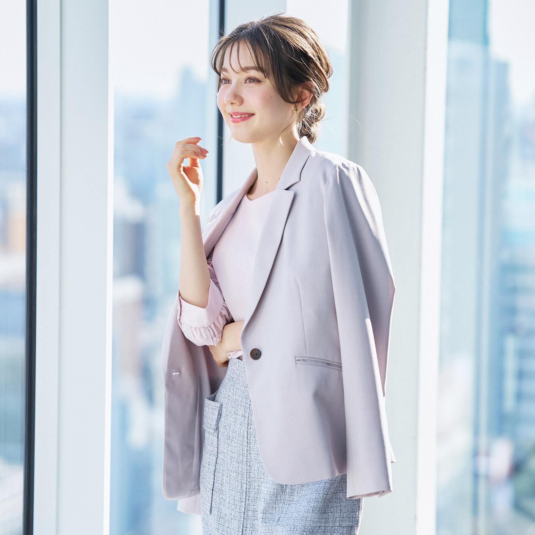 index「ストレッチテーラードジャケット/セットアップ対応【洗濯機OK】」|テーラードジャケット|