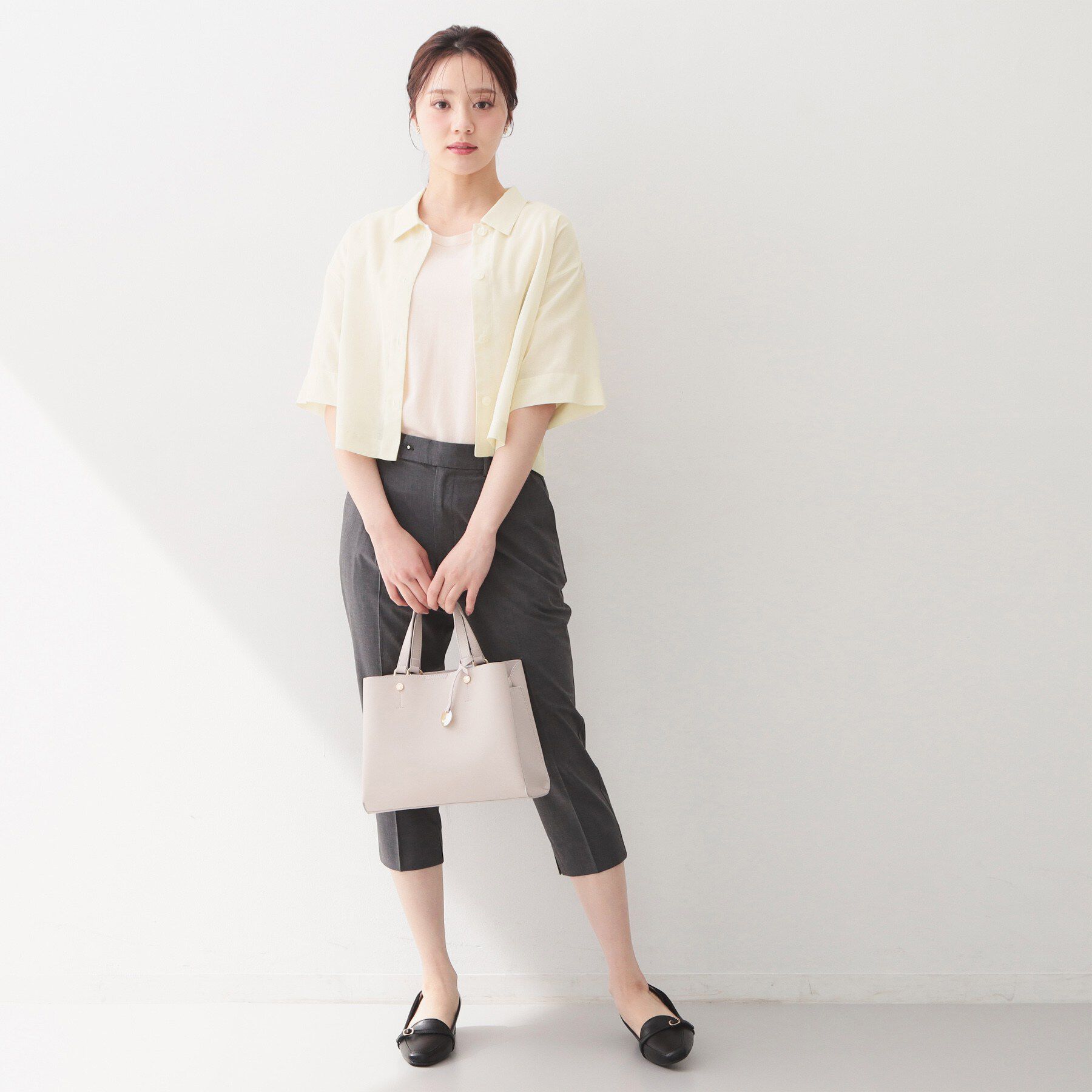 index「シアーボイルボクシーショートブラウス【洗濯機OK／イージーアイロン】」|シャツ・ブラウス|