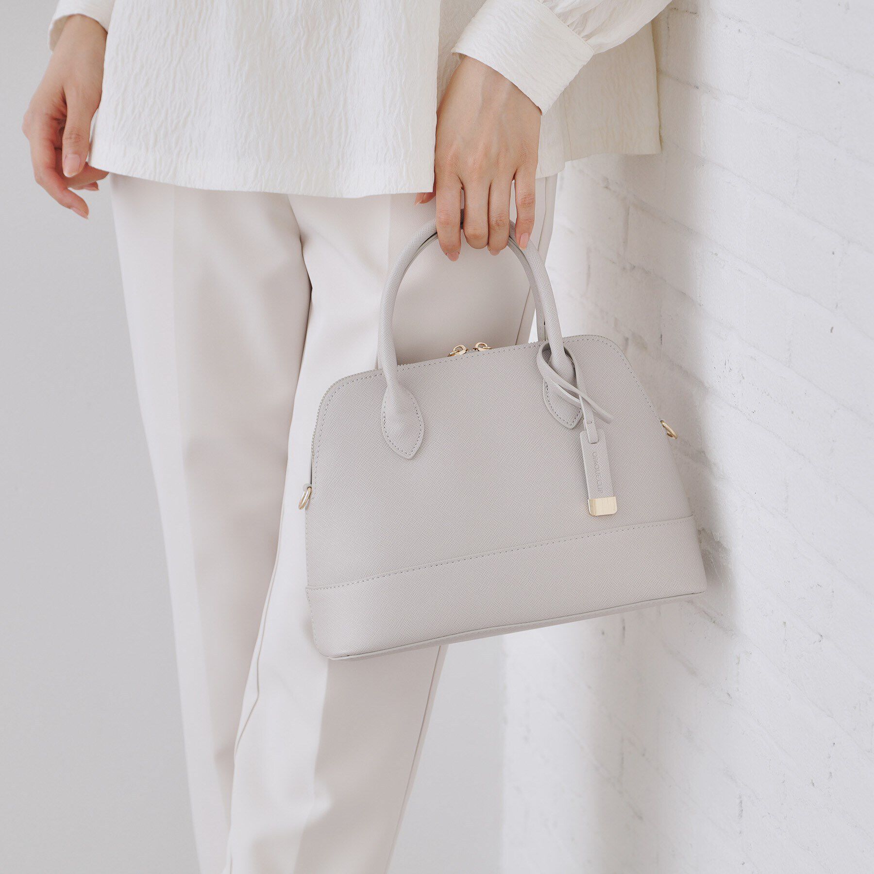 OPAQUE.CLIP「【2WAY/通勤対応】ブガッティバッグ」|ハンドバッグ|