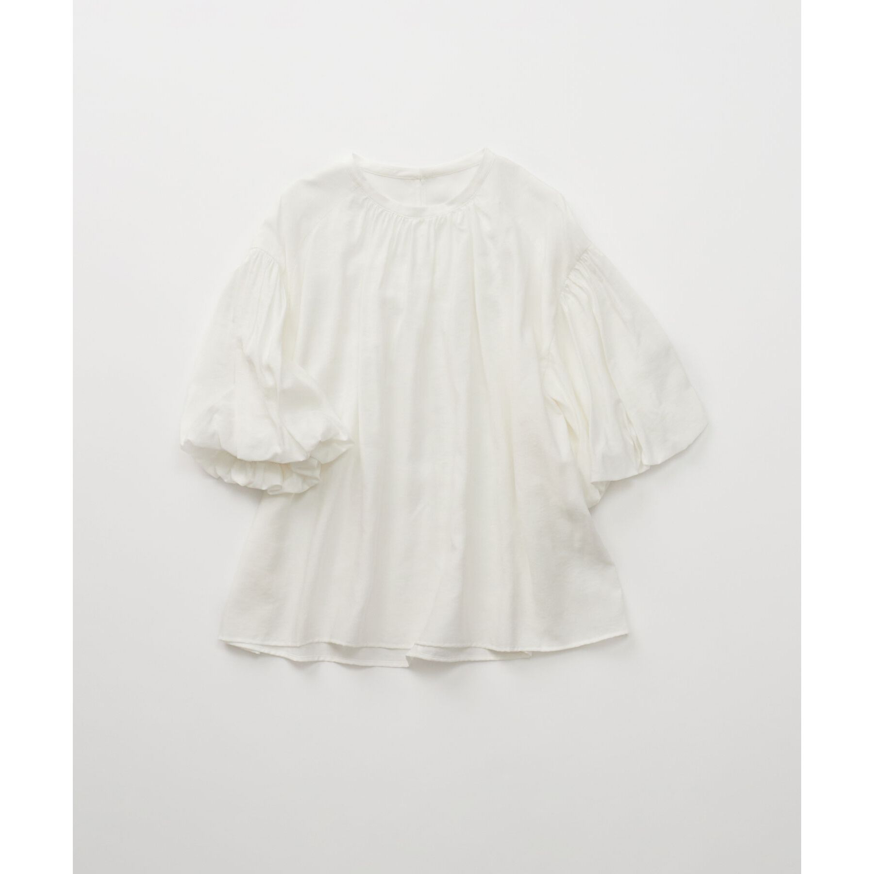 OPAQUE.CLIP「バルーンスリーブブラウス【洗濯機洗い可】」|シャツ・ブラウス|