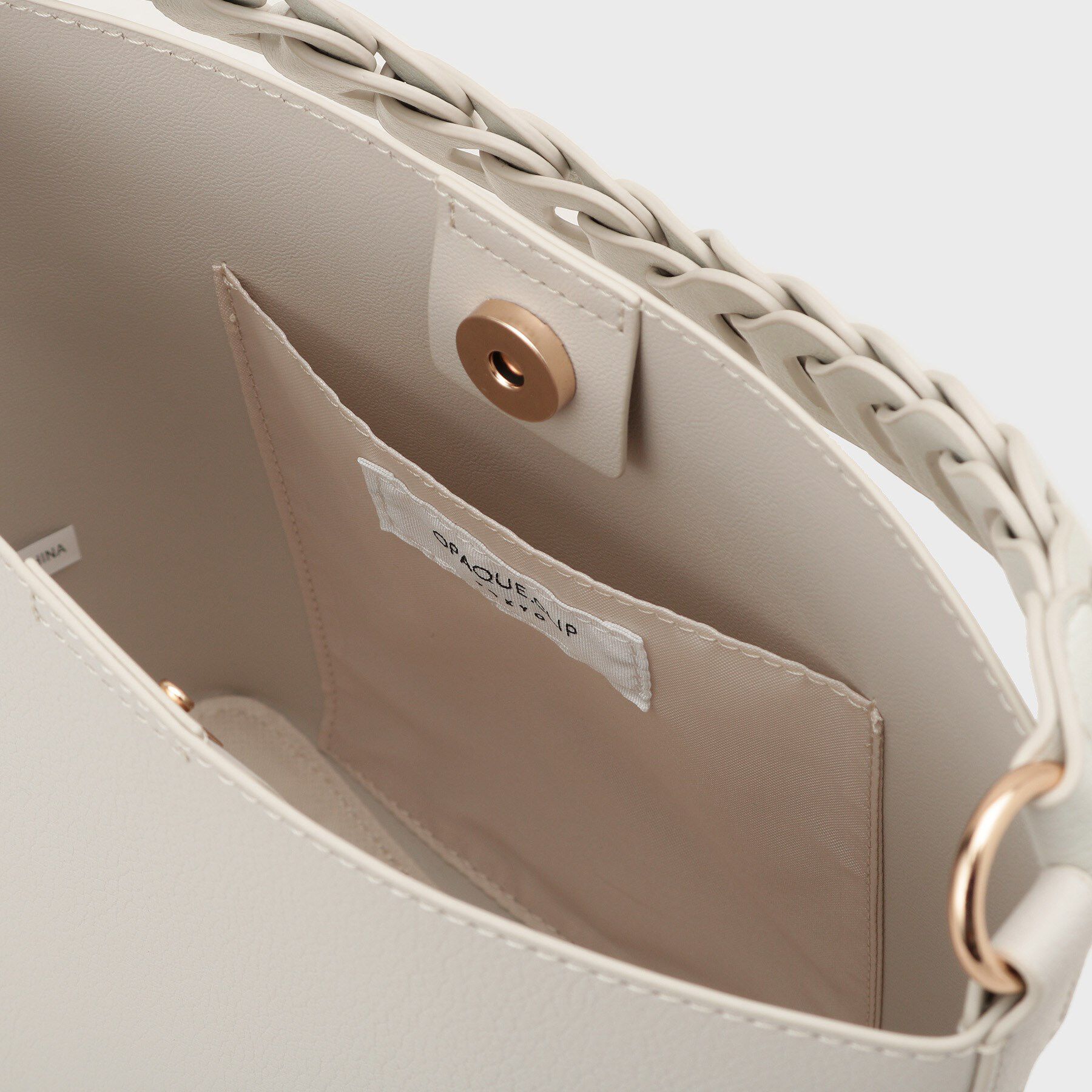 OPAQUE.CLIP「【2WAY】デザインハンドルバッグ」|ショルダー・メッセンジャー|