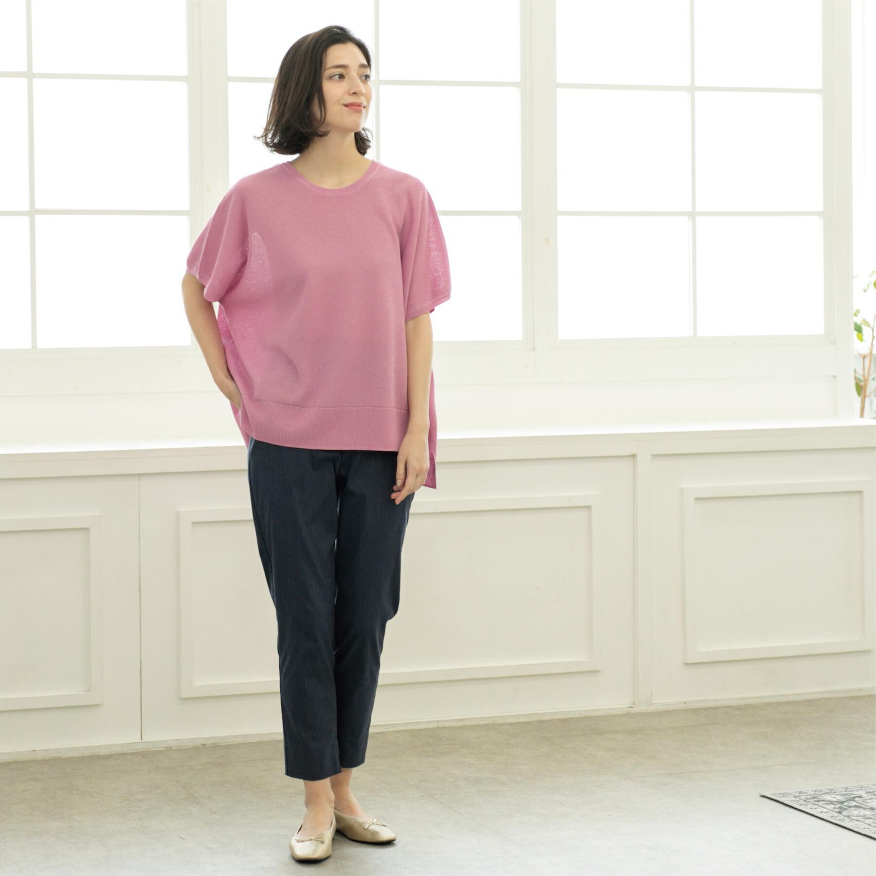 OPAQUE.CLIP「《S-LLサイズ》ハイストレッチスティックパンツ【洗濯機洗い可/接触冷感】」|その他|