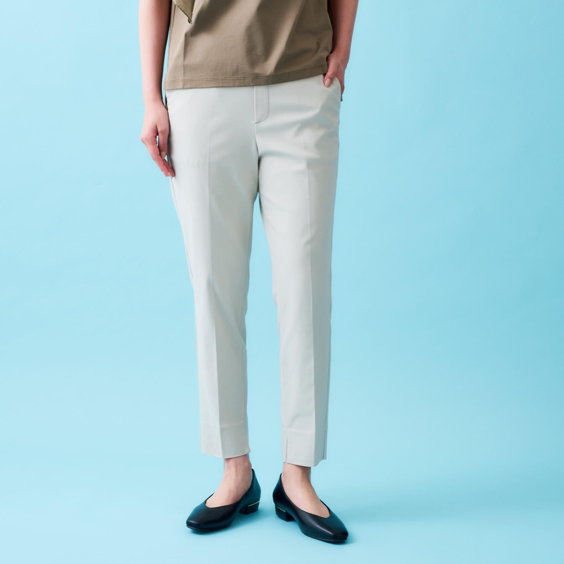 OPAQUE.CLIP「《S-LLサイズ》ハイストレッチスティックパンツ【洗濯機洗い可/接触冷感】」|その他|