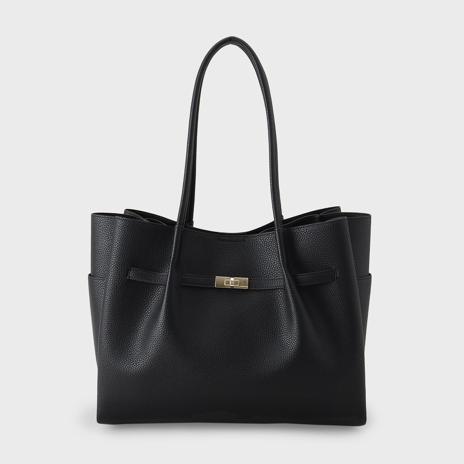 OPAQUE.CLIP「【軽量/A4サイズ対応/通勤対応】フロントベルトデザイントートバッグ」|トートバッグ|